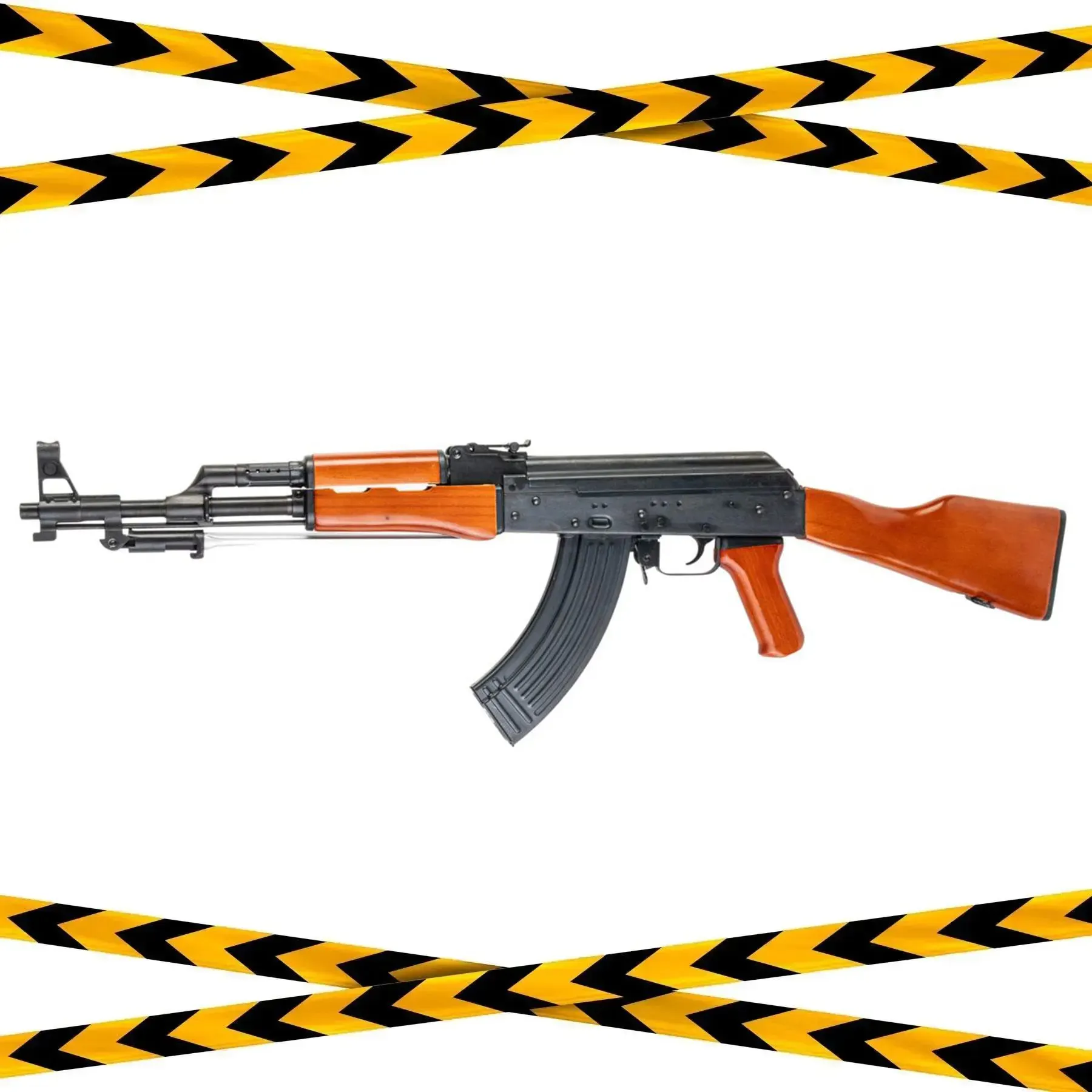 B-Ware AKRIVA Type 56 AK Real Wood GBB Rifle, Black