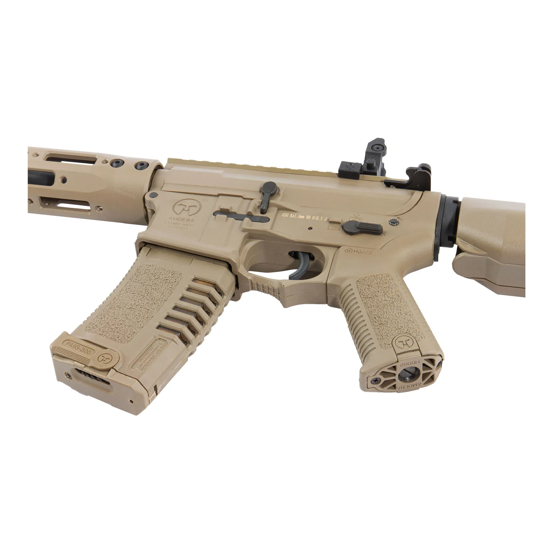 Amoeba M4 009 EFCS E-System 0,5 Joule, AEG, Tan