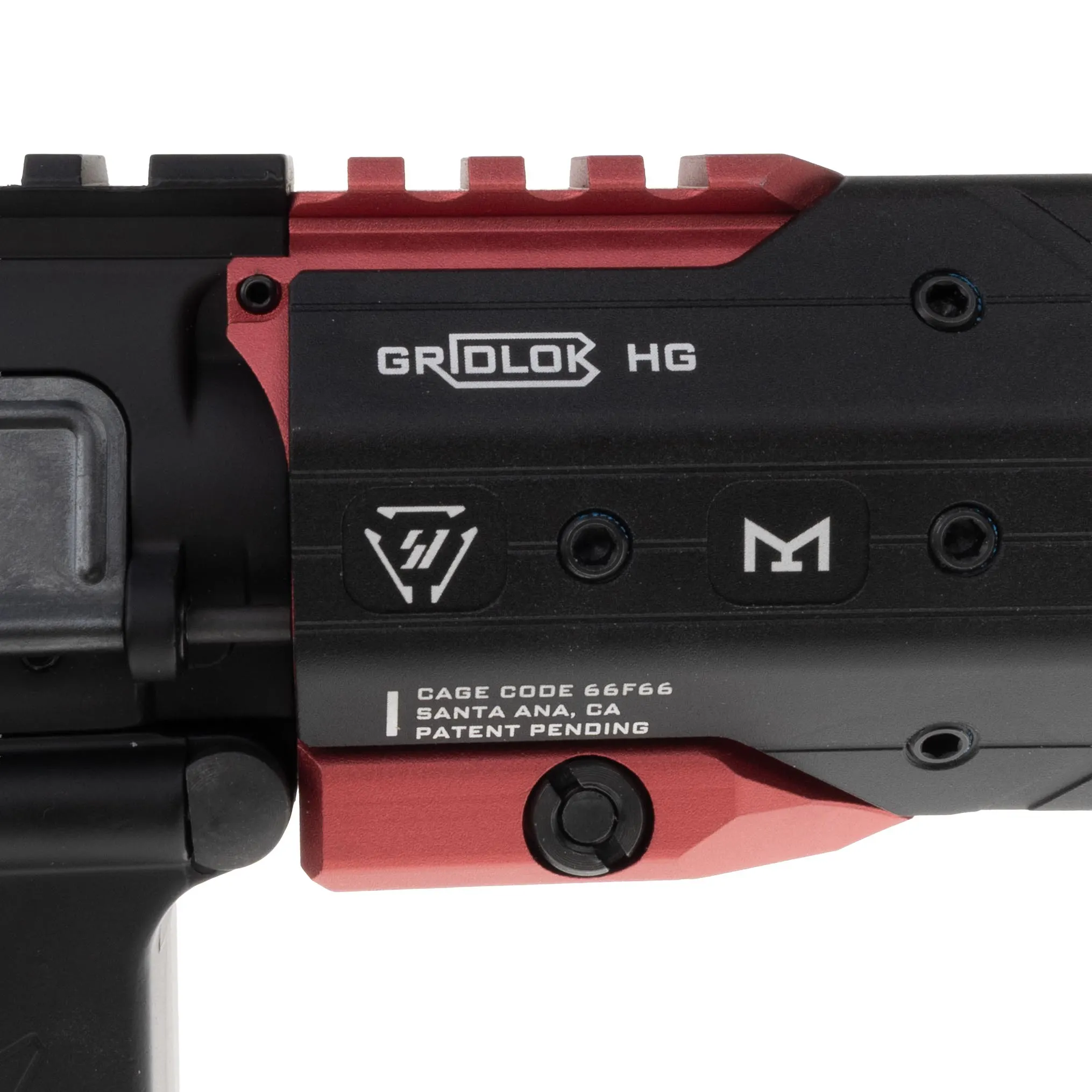 SAC x Pulsar D2 Strike Industried Gridlock 15", Black/Red