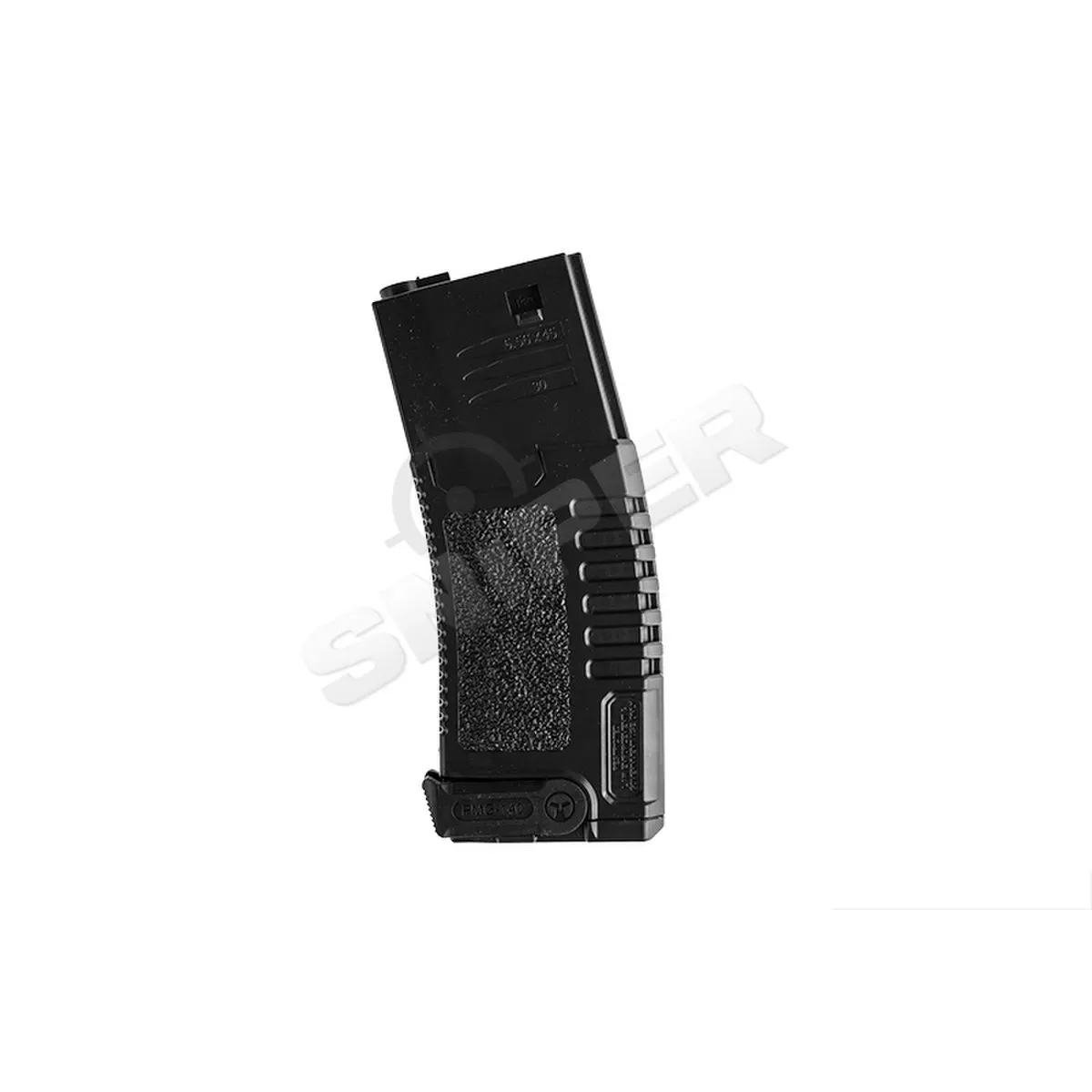10er Set Mid Cap Amoeba M4 Magazine, black