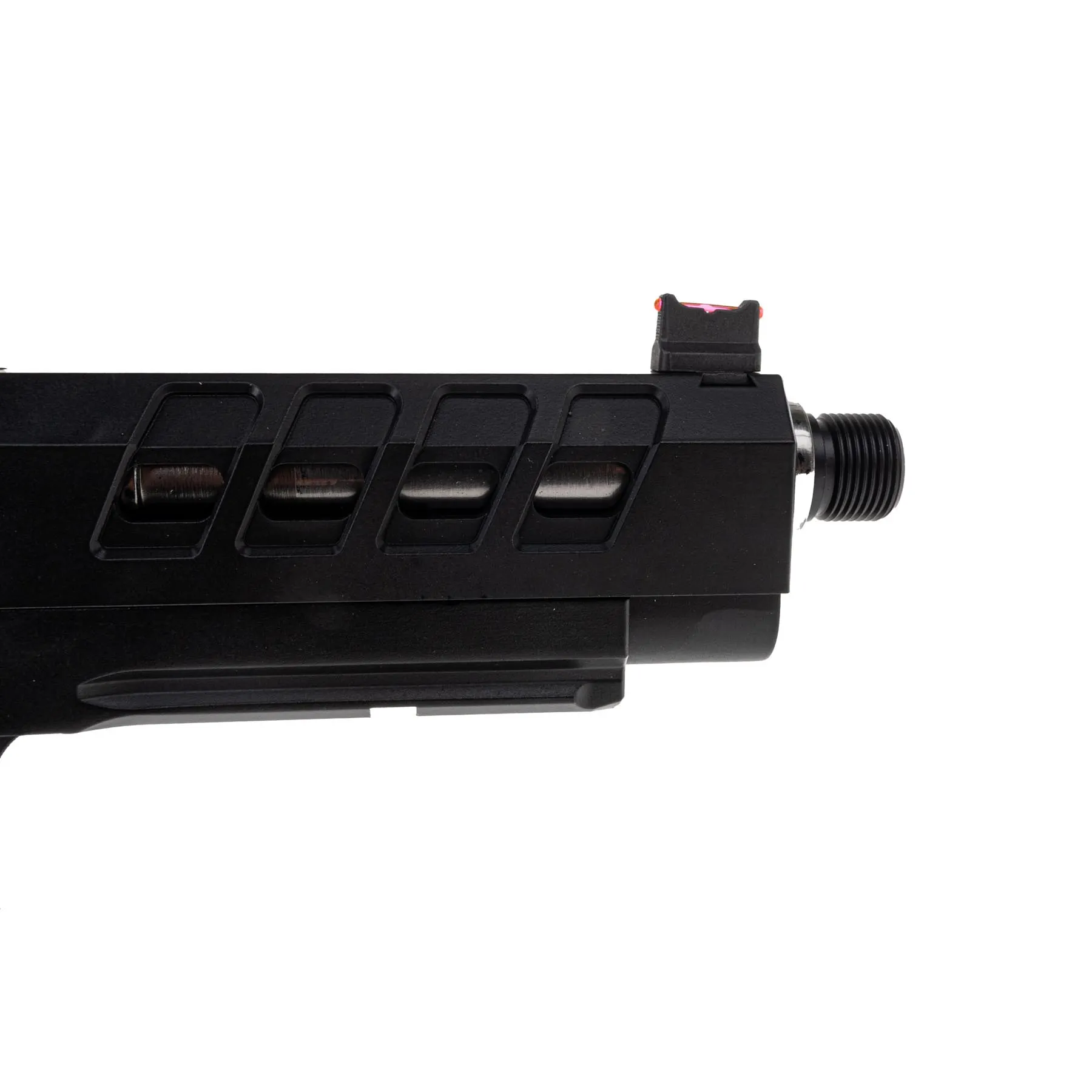 Lancer Tactical Heracles RMR Hi-Capa GBB Softairpistole, Black