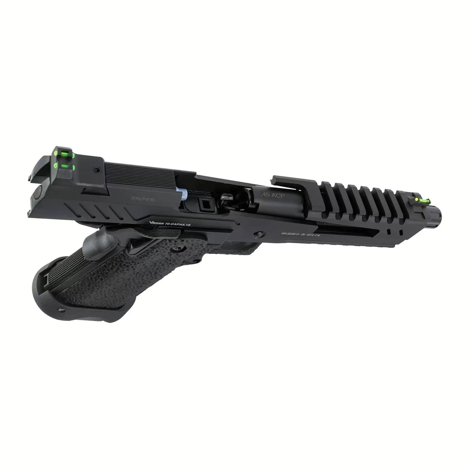 Vorsk Hi-Capa 5.1 Split Slide GBB Softair Pistole