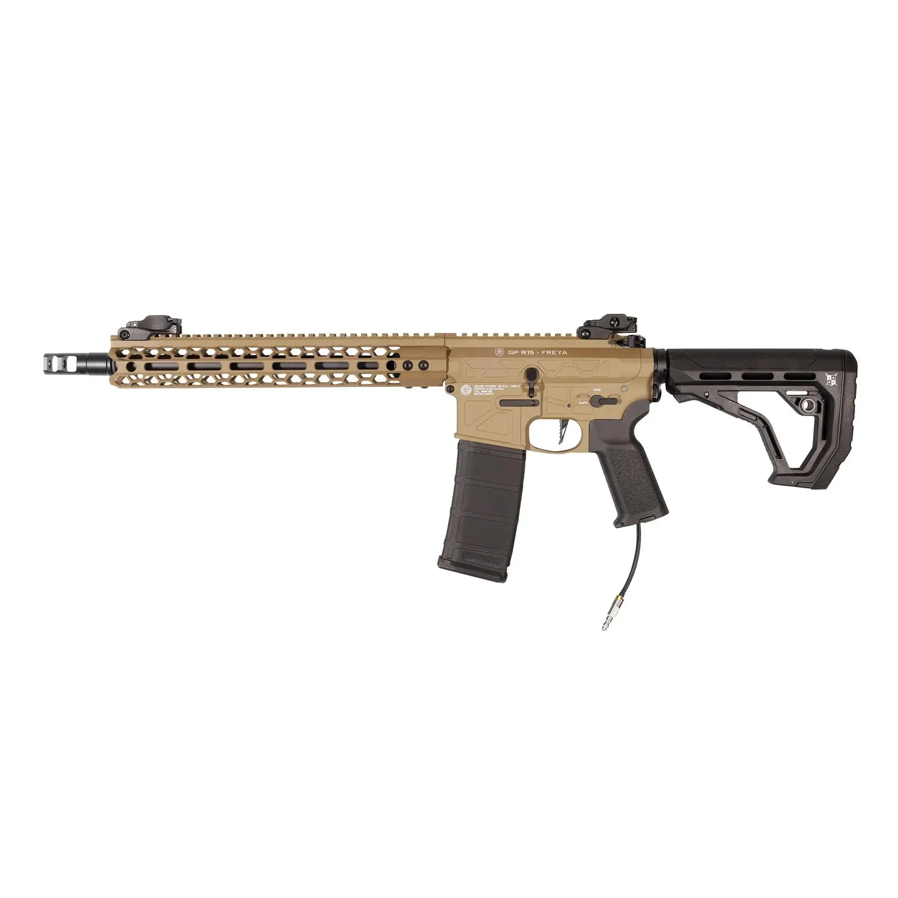 SAC Freya M-LOK 12,5" HPA PULSAR D2 TAN