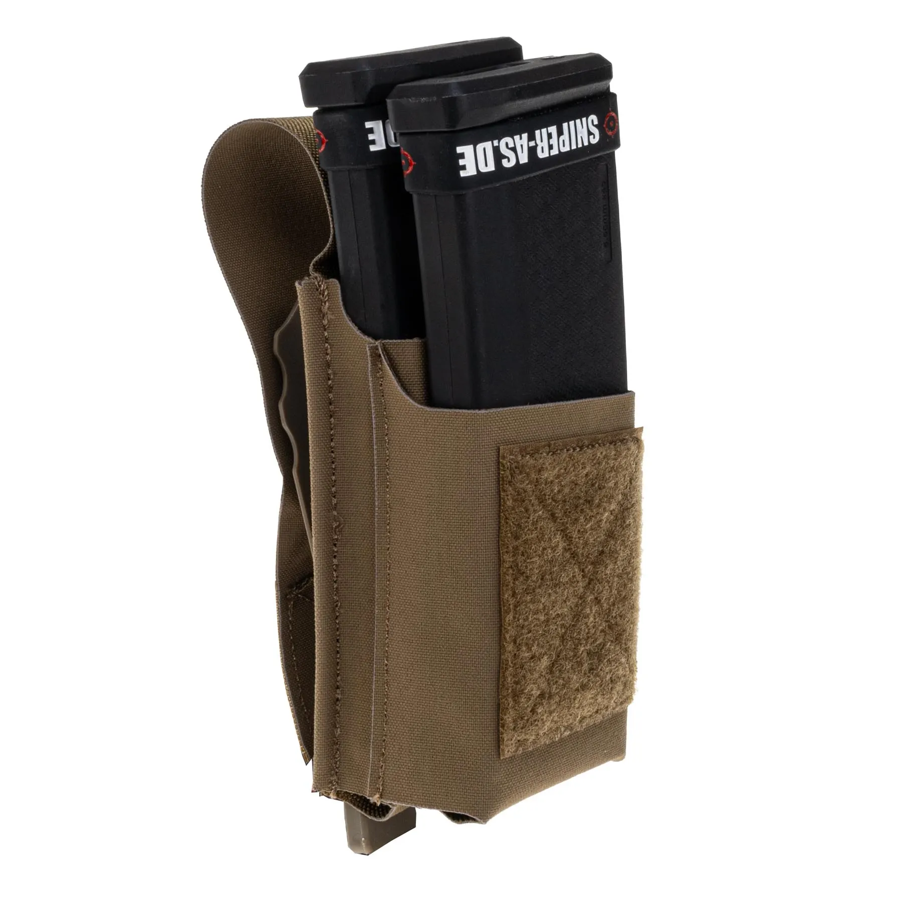 Reapo Double Magazine Pouch w/ Flap, Coyote
