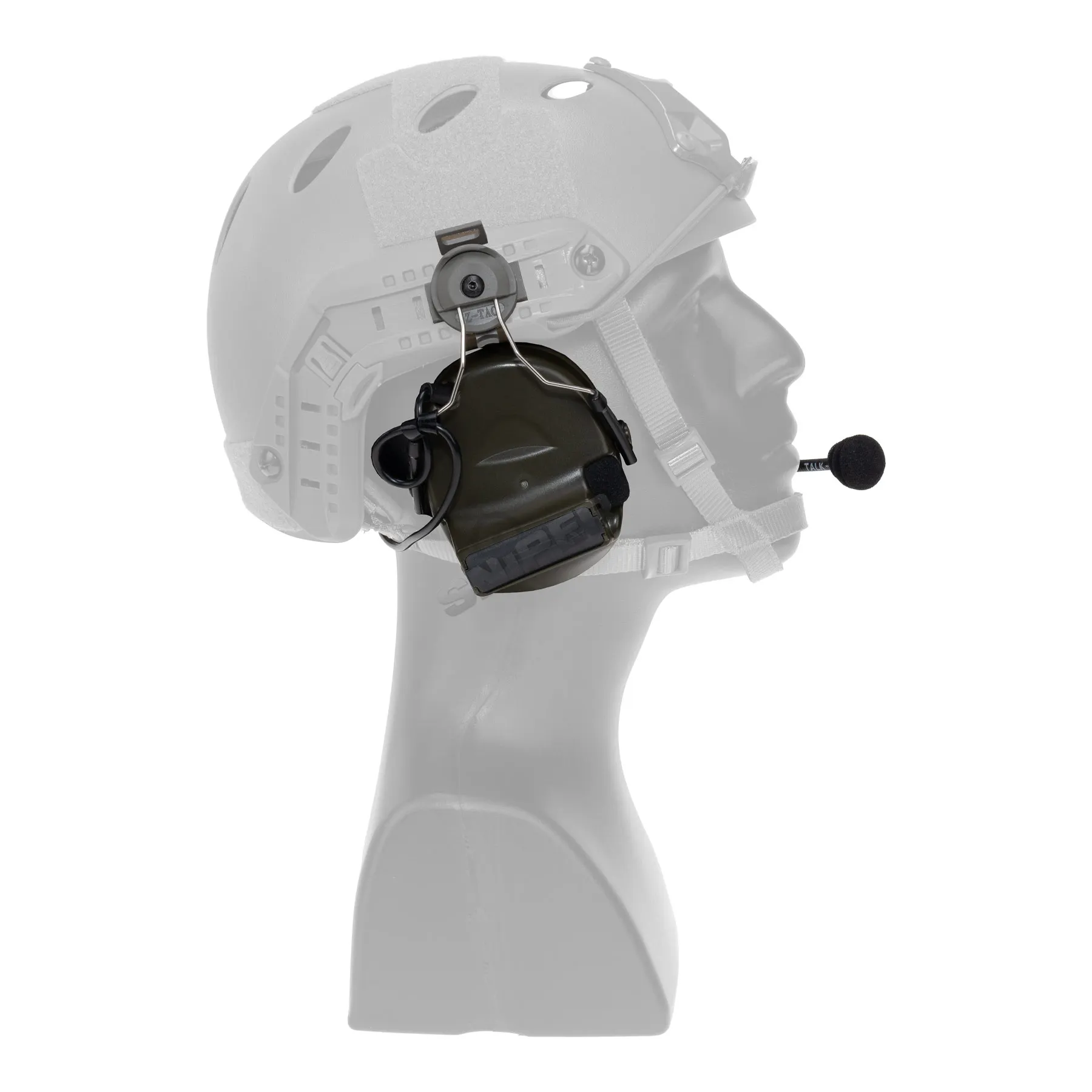 Z-Tactical Z031 Headset für FAST Helme, Foliage Green
