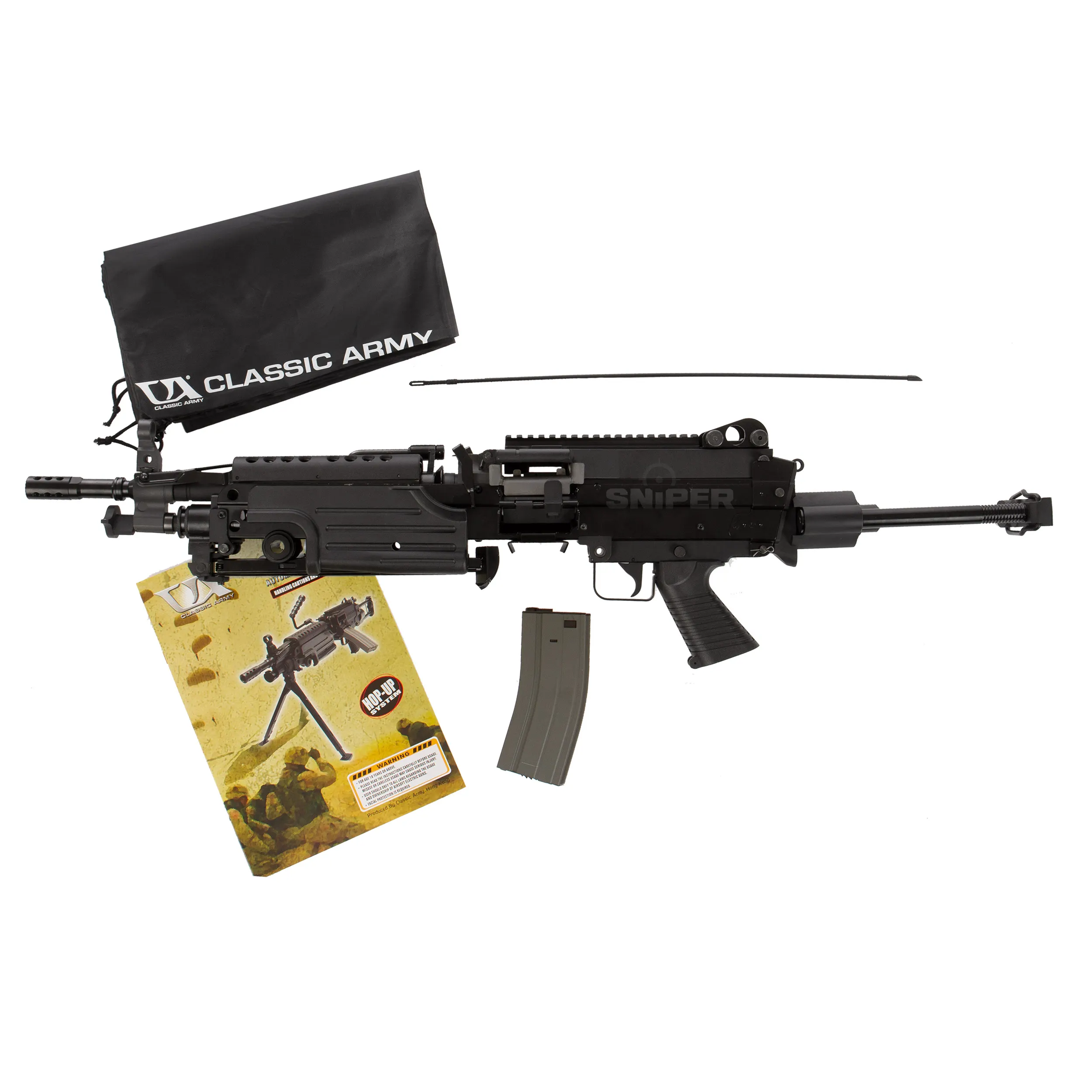 M249 Para, < 0,5 Joule, AEG, black