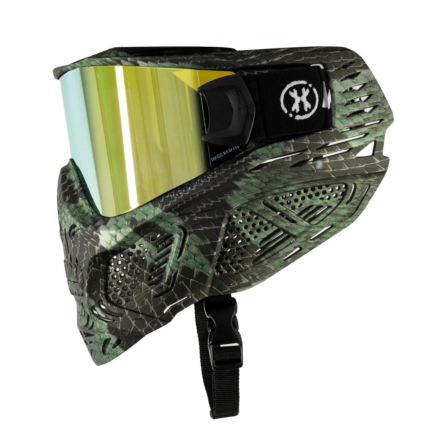 HK Army Skull Goggle, Snake Green