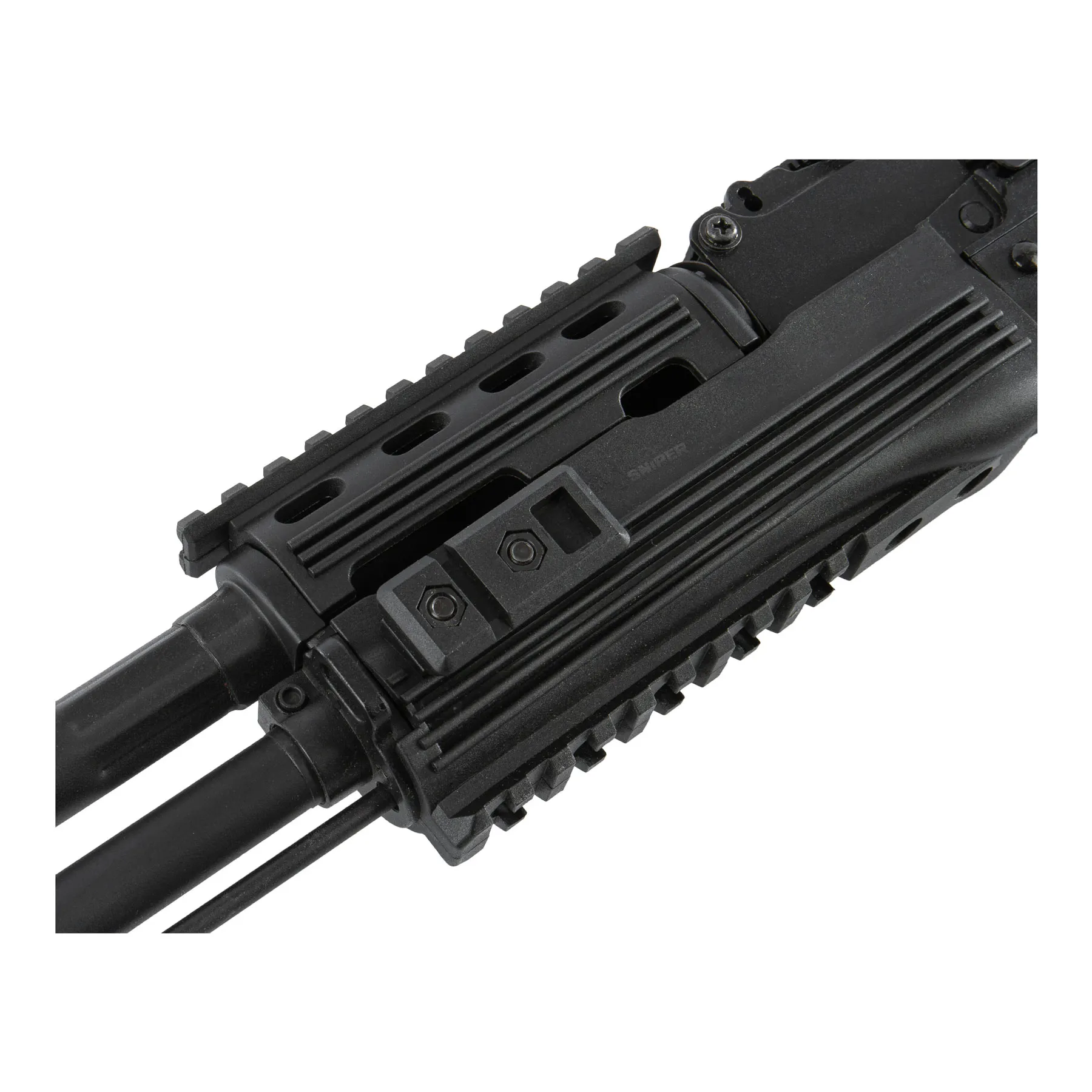 AKS74 Tactical Blowback, < 0,5 Joule Softair Gewehr, Black