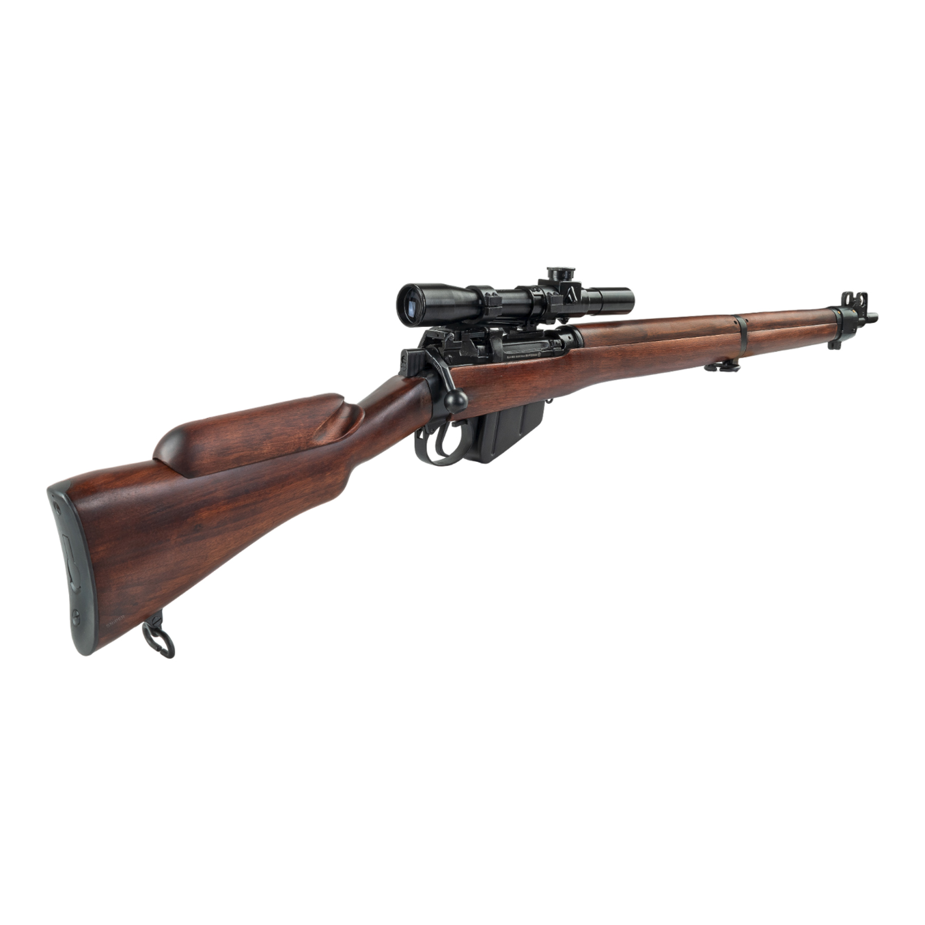 ARES SMLE Nr.4 MK1 Scharfschützengewehr w/ Zielfernrohr, Echtholz