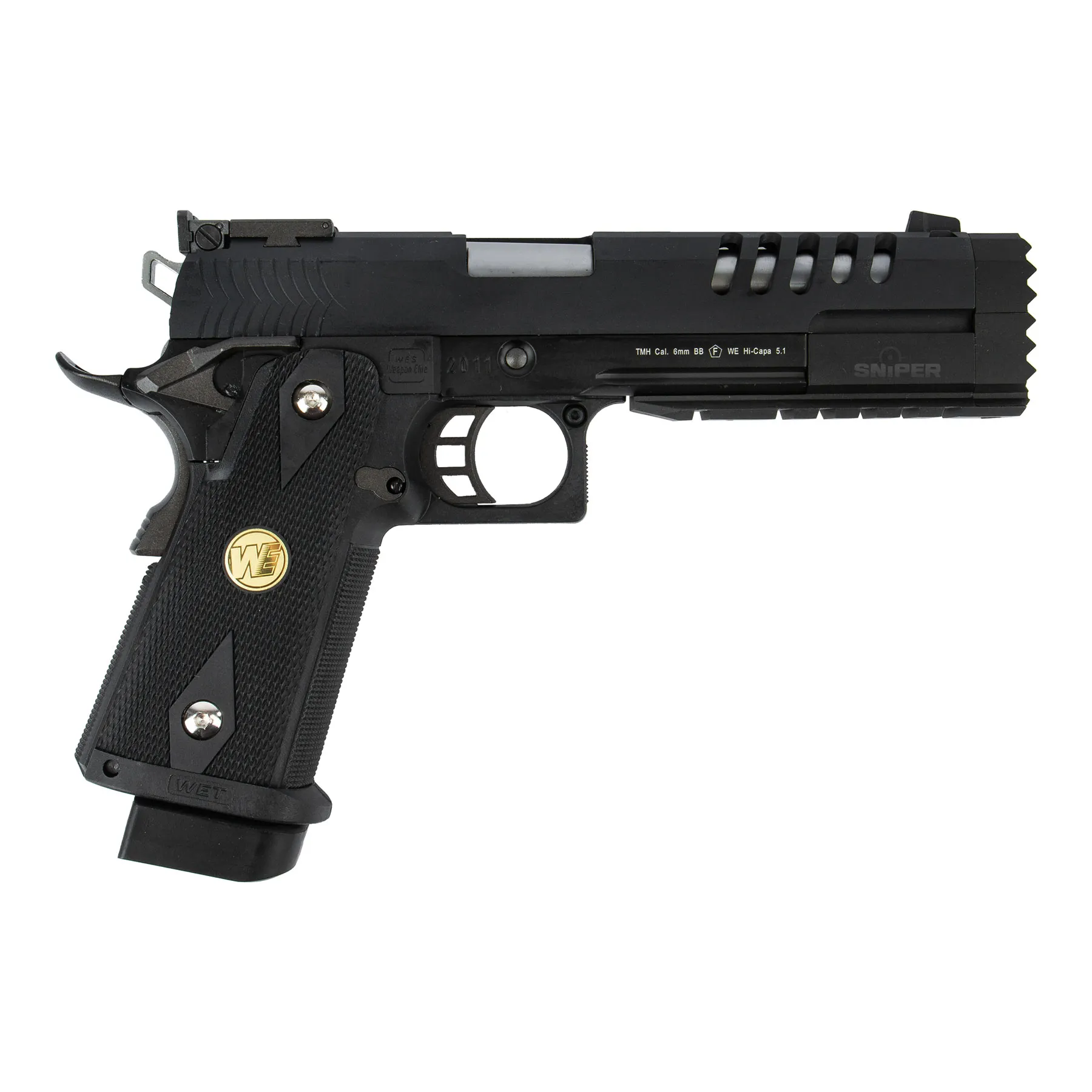 Hi-Capa 5.2 K Full Metal GBB, Black