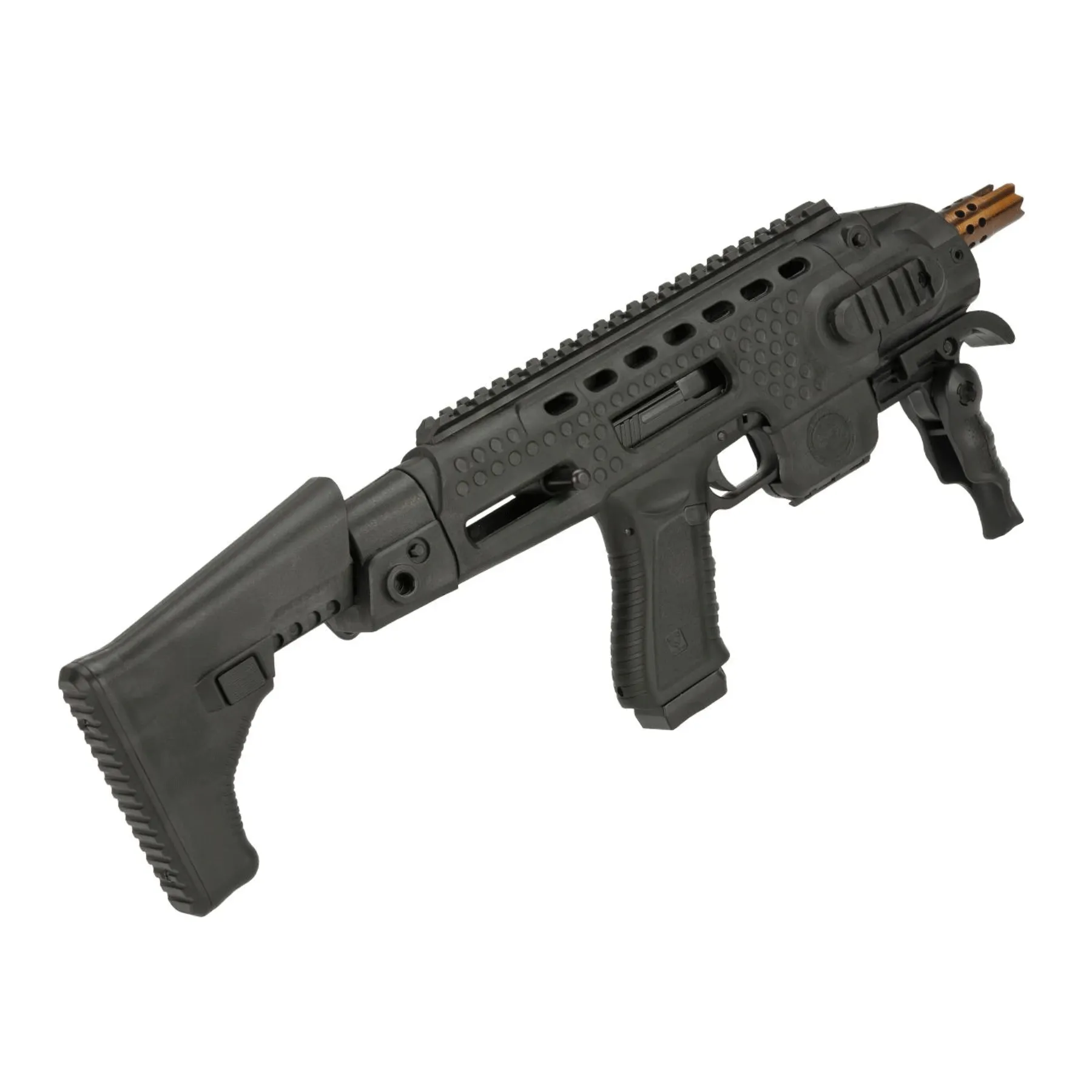 APS Action Combat Pistole CO2, Black