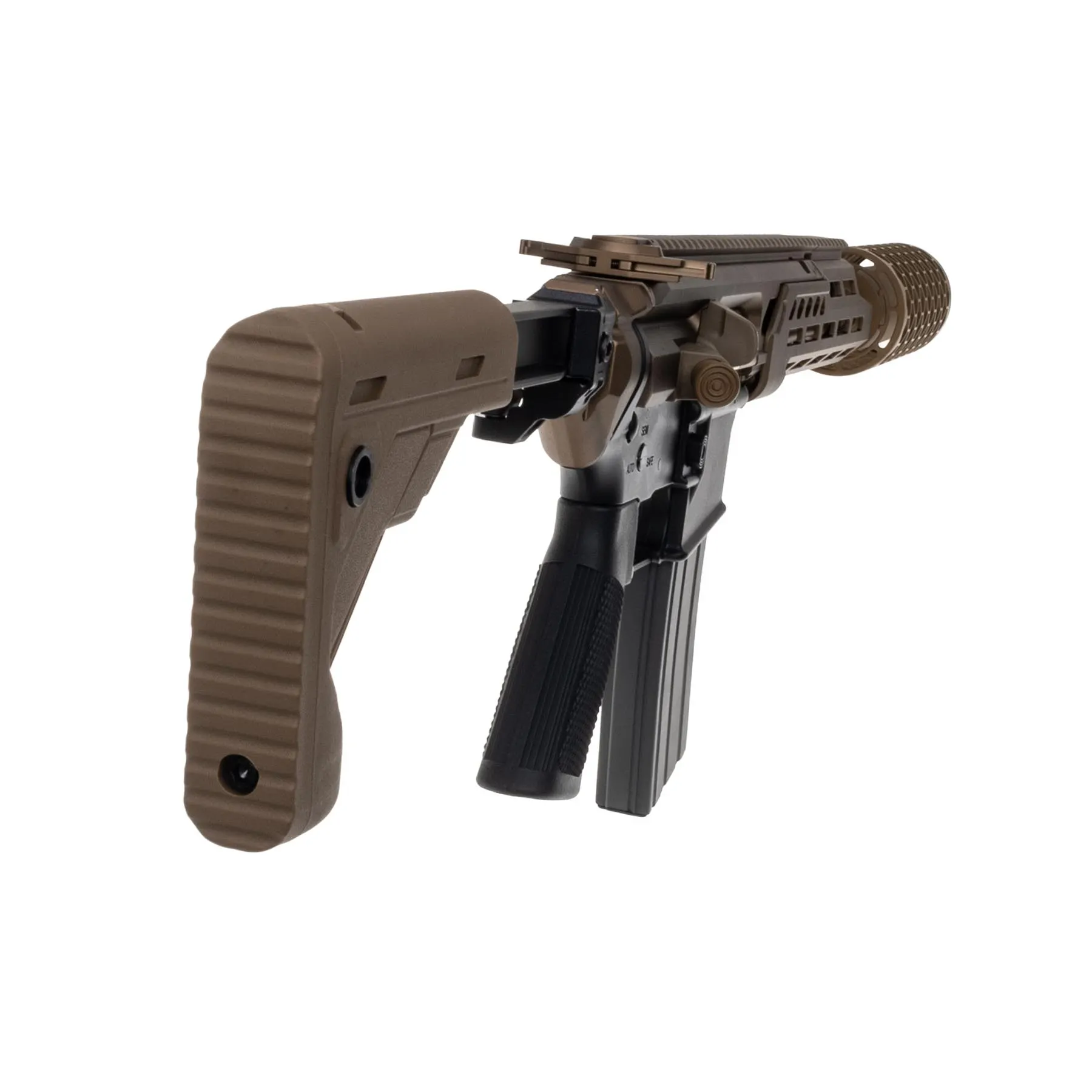 Salvo Precision X-S MWS GBB Rifle, Tan