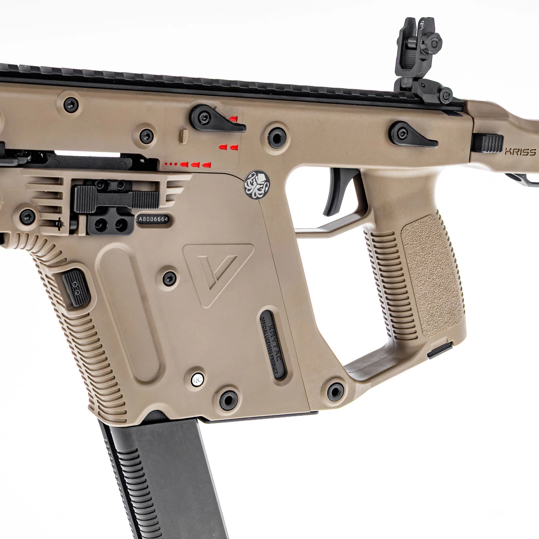 Kriss Vector GBB Airsoft Rifle, Dark Earth Kriss Vector GBB Airsoft Rifle, Dark Earth