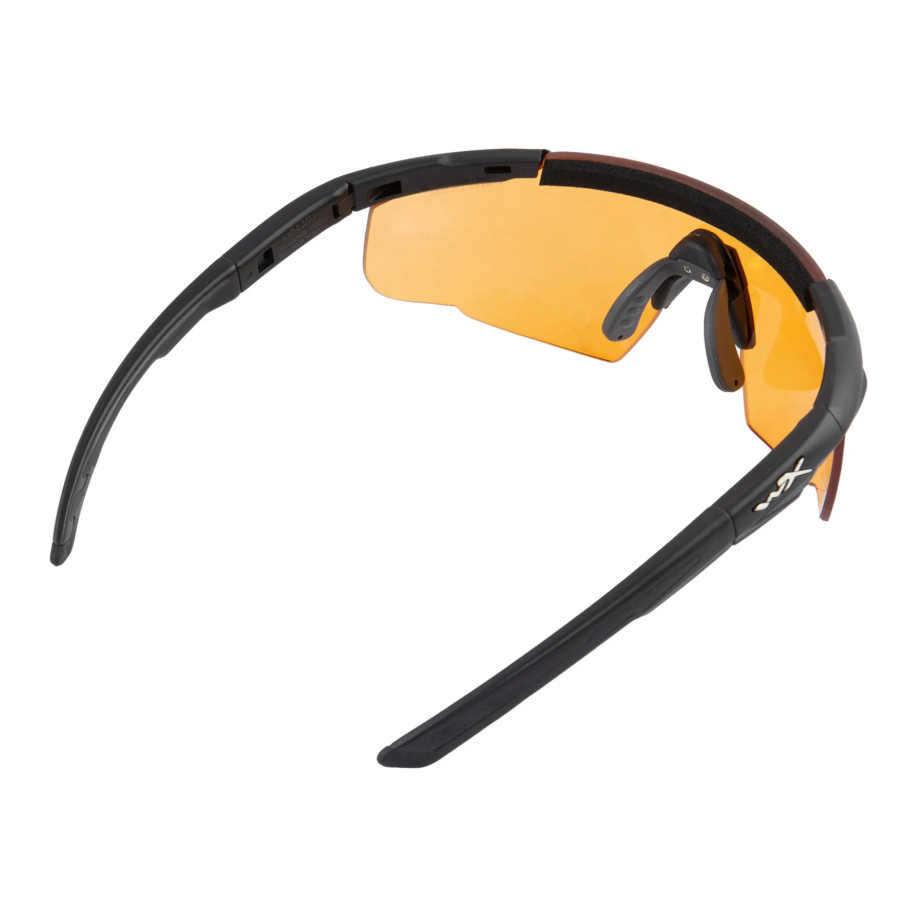 WileyX Saber Advanced Goggles, Grey/Light Rust Lens