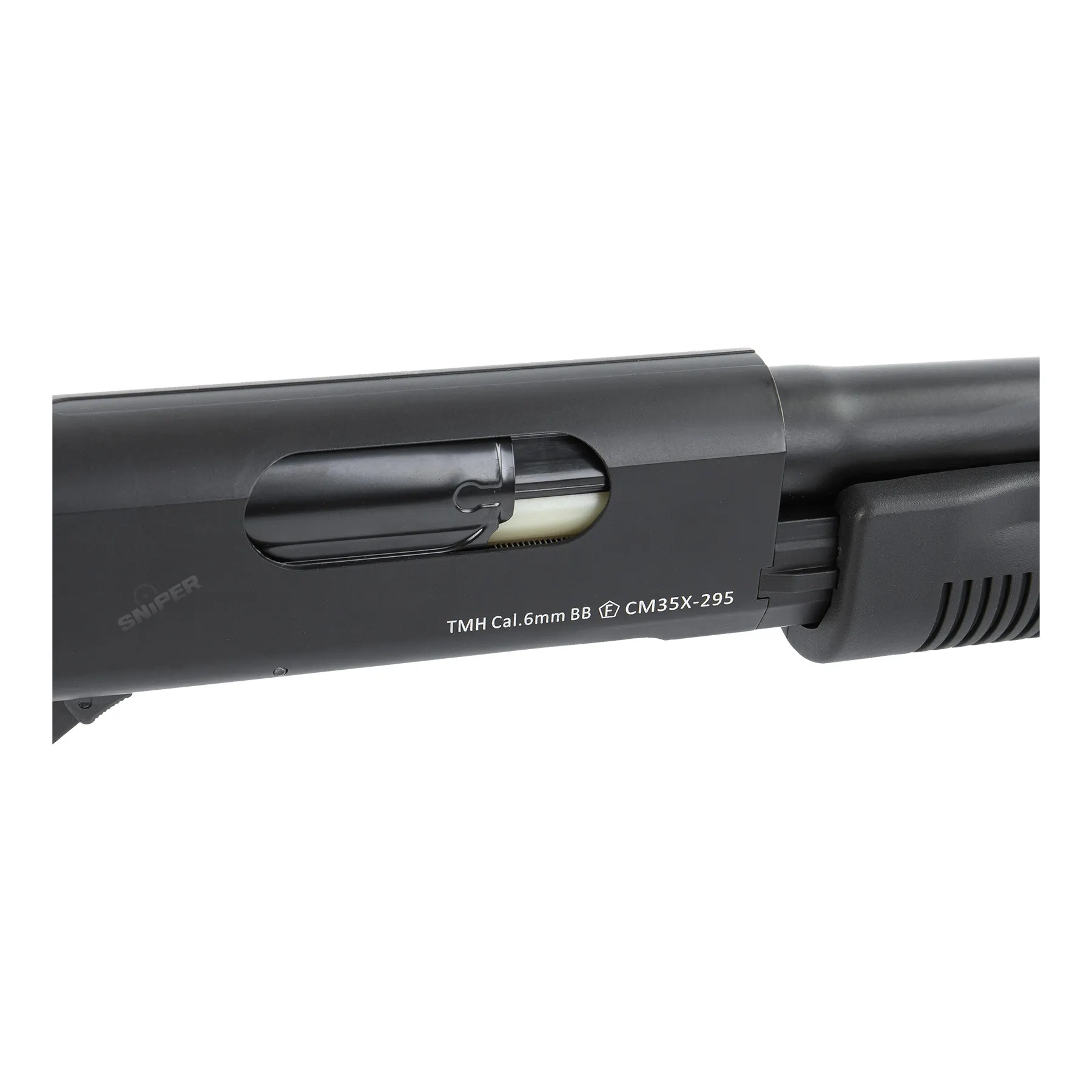 M870 Sheriff Tri-Shot Spring Shotgun, Black