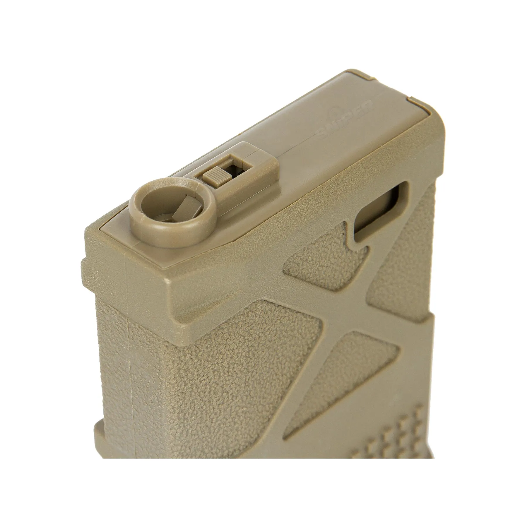 Low Cap short Magazin 70rds, Tan