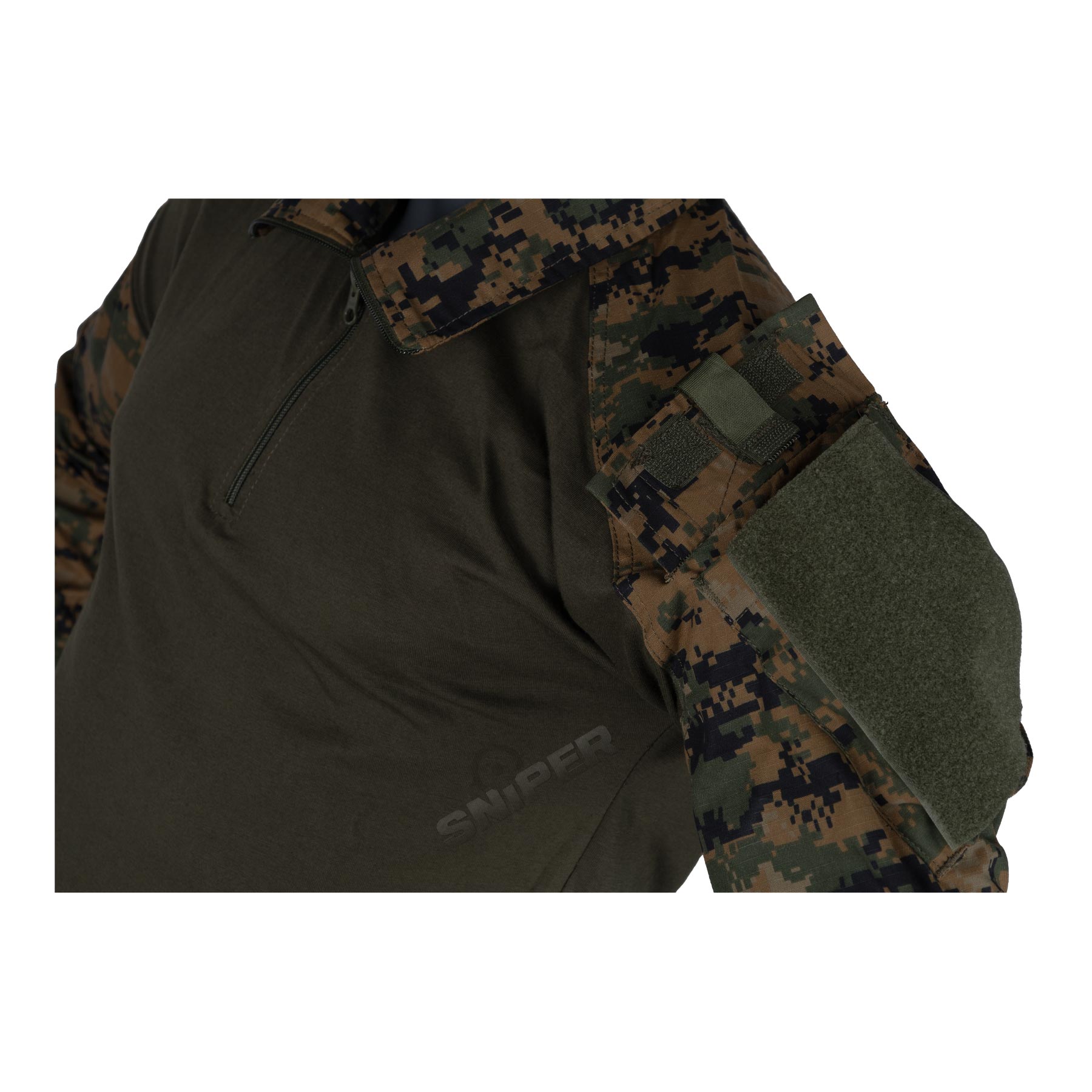 Invader Gear Combat Shirt, Digital Woodland
