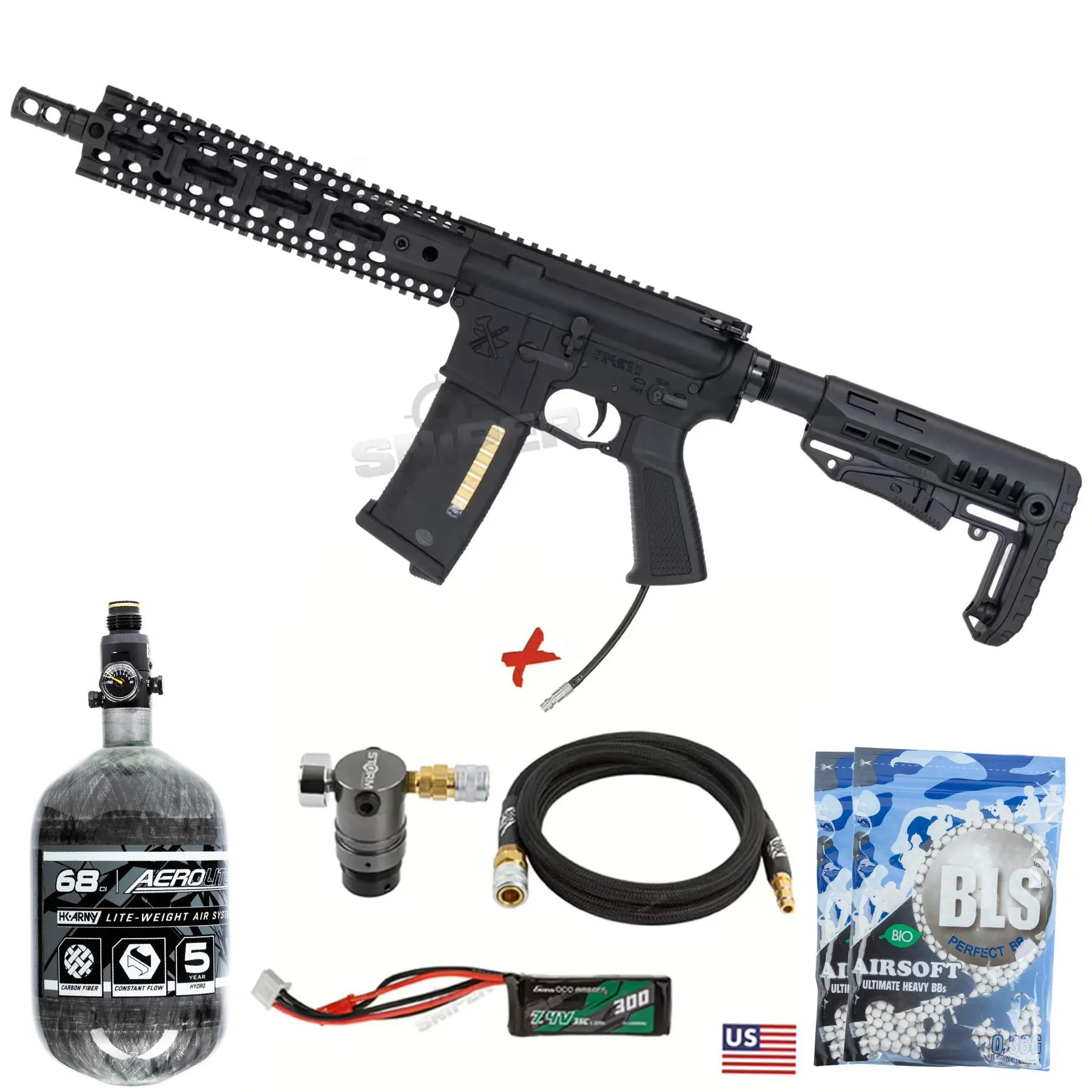 HPA Deal #3 - MTW Forged 10" Tactical Inferno Edition Gen. 3, Black HPA Deal #3 - MTW Forged 10" Tactical Inferno Edition Gen. 3, Black