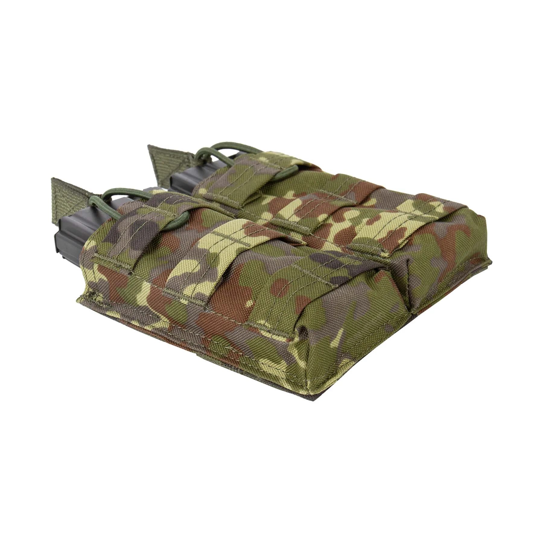 M4 Double Direct Action Mag Pouch, Flecktarn