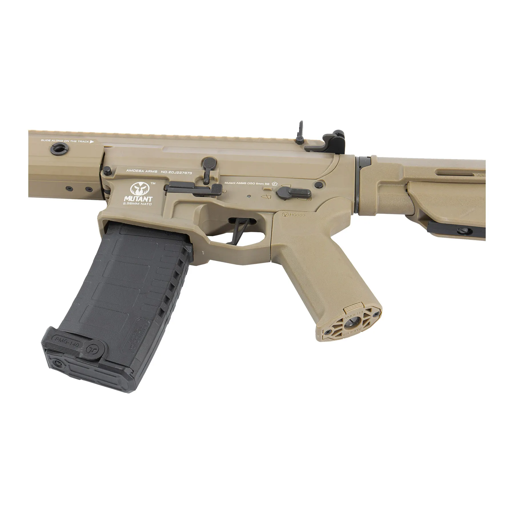 Ares Amoeba M4 Mutant AMM9 EFCS (S)AEG, Dark Earth