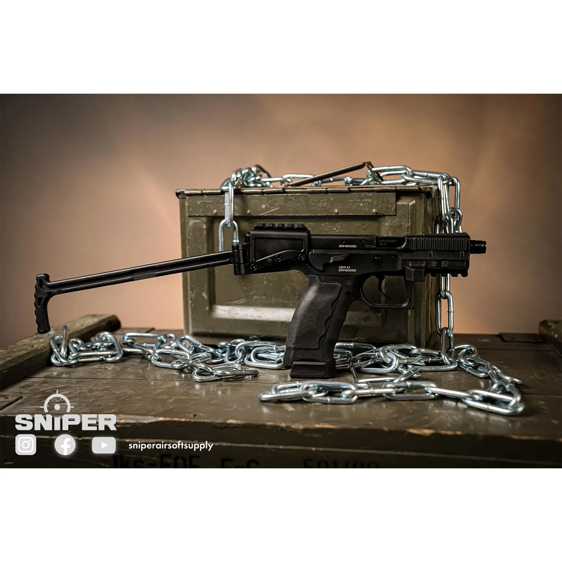 ASG USW A1 GBB Softair Pistole