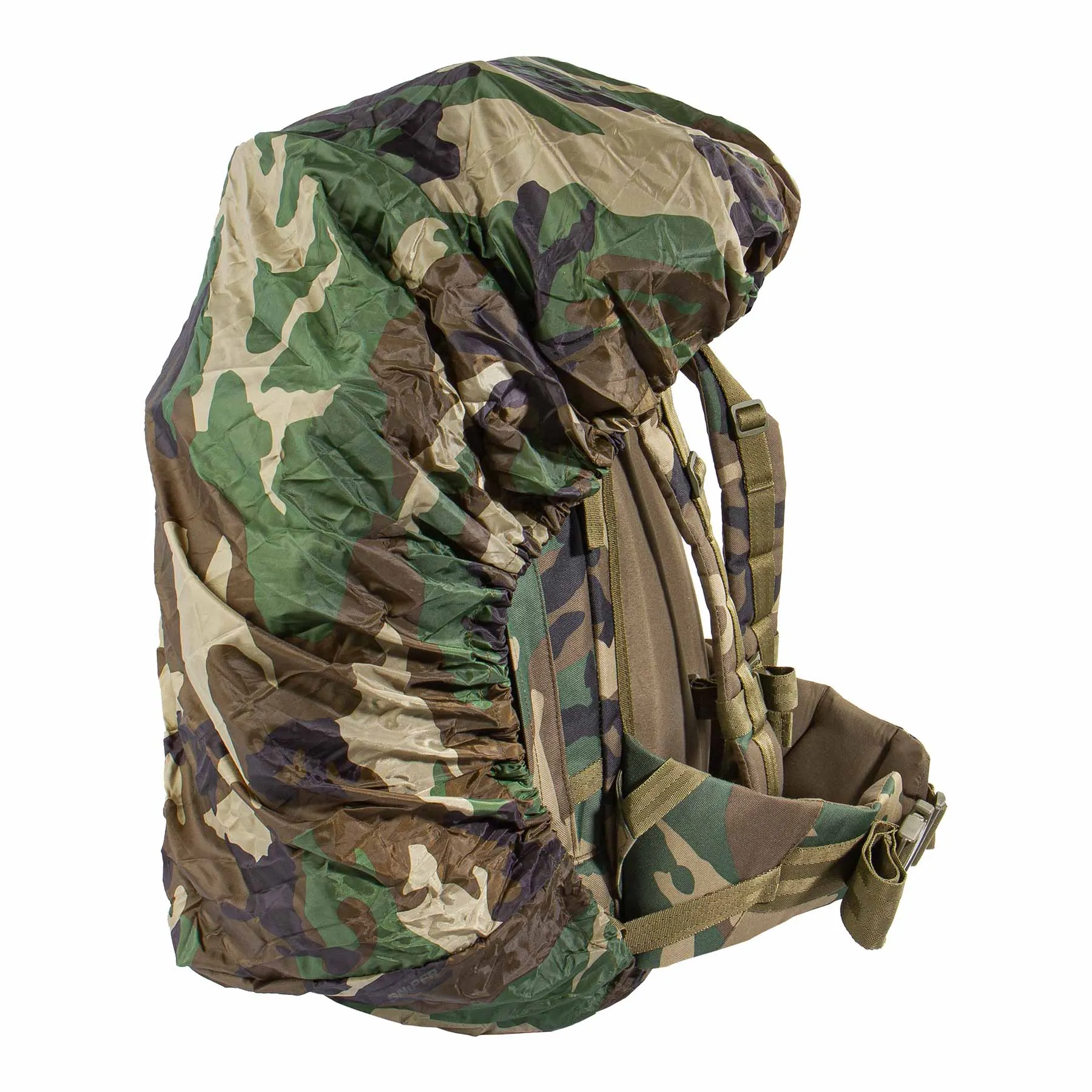 Backpack Commando Rucksack 70l + 16l, Woodland