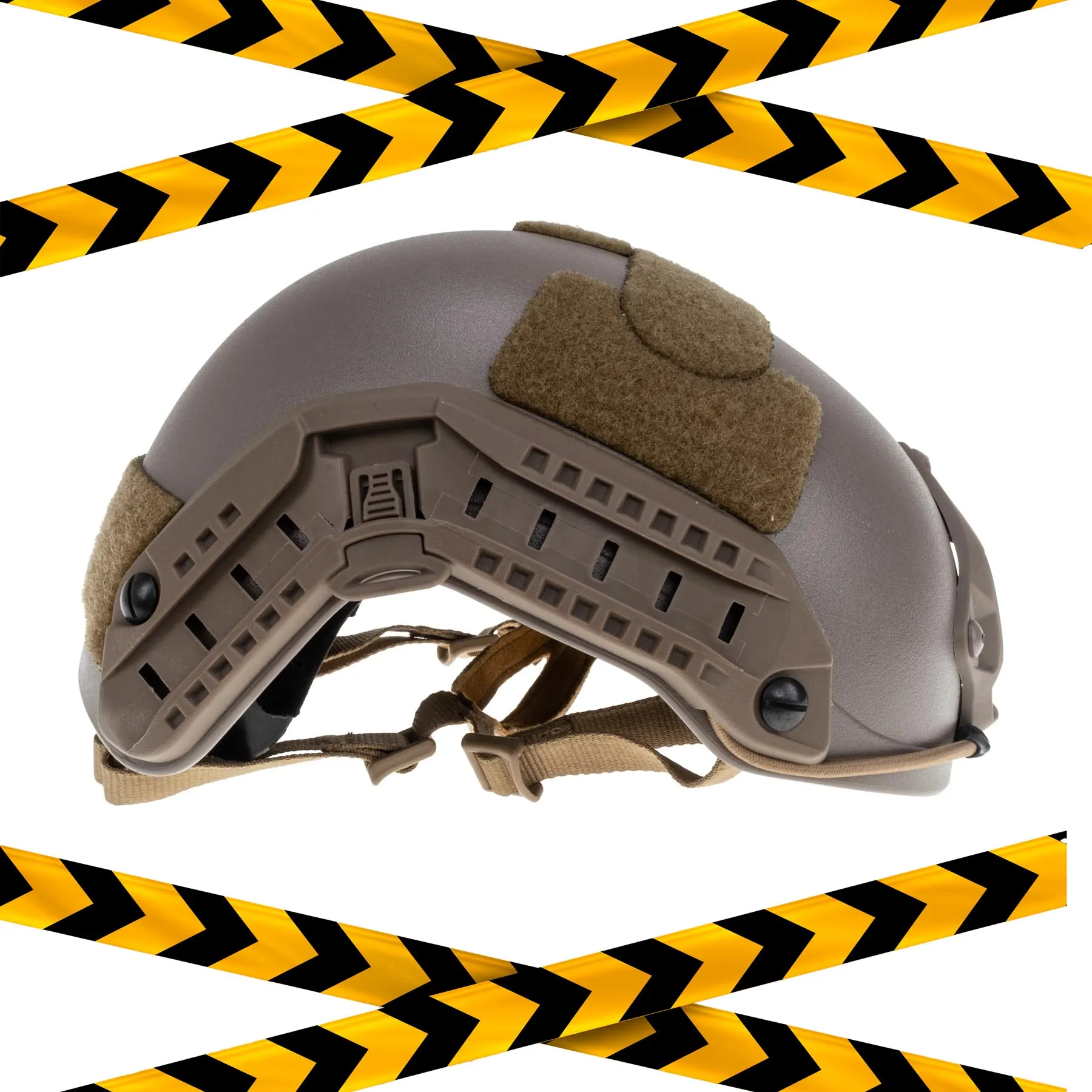 B-Ware SF Super High Cut Helmet, Tan L/XL
