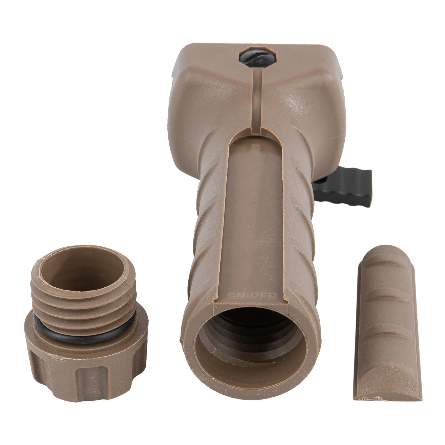 QD Long Vertical Grip, Dark Earth