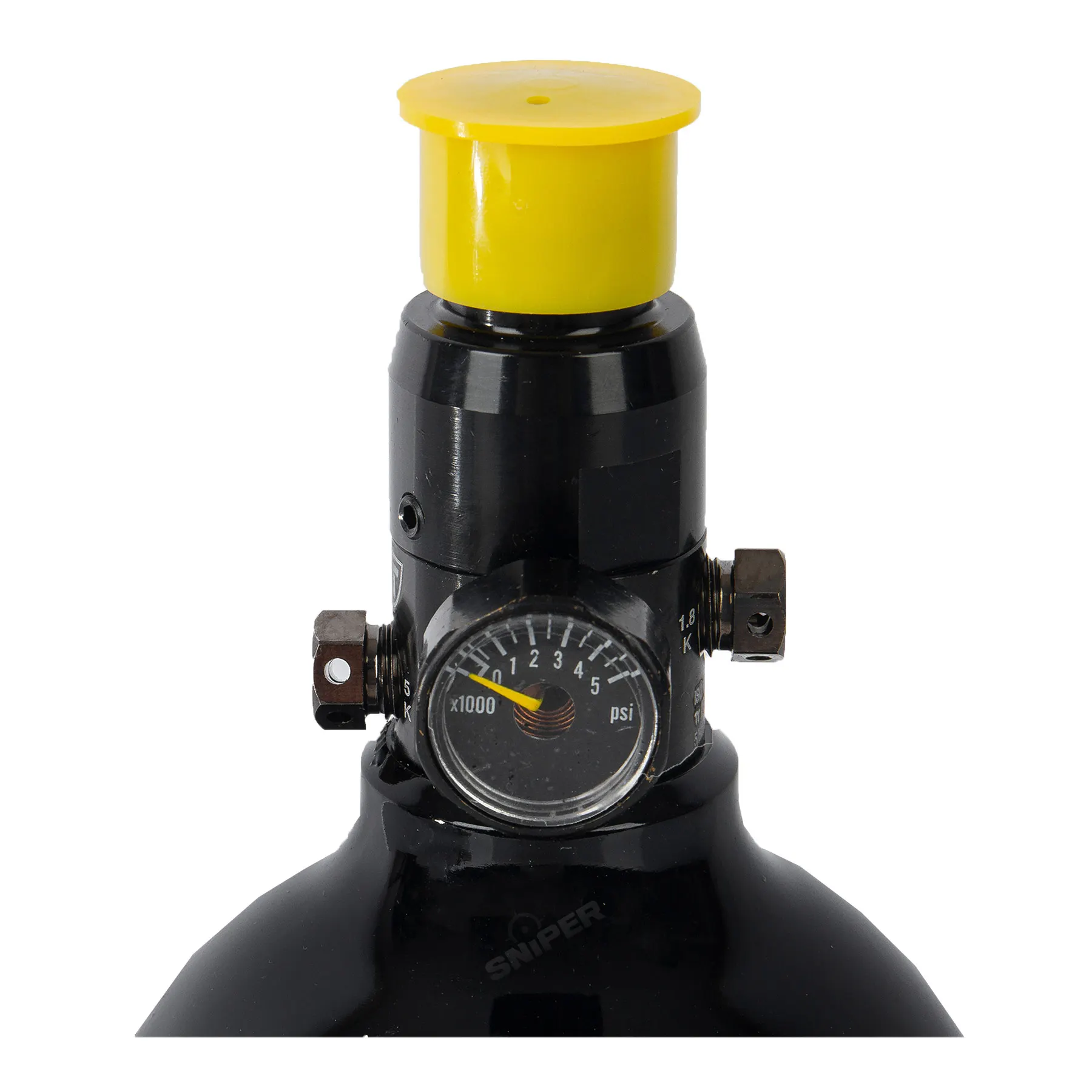 Ultrair HPA Tank, 0,8L, 3000psi w/ Alu. Regulator