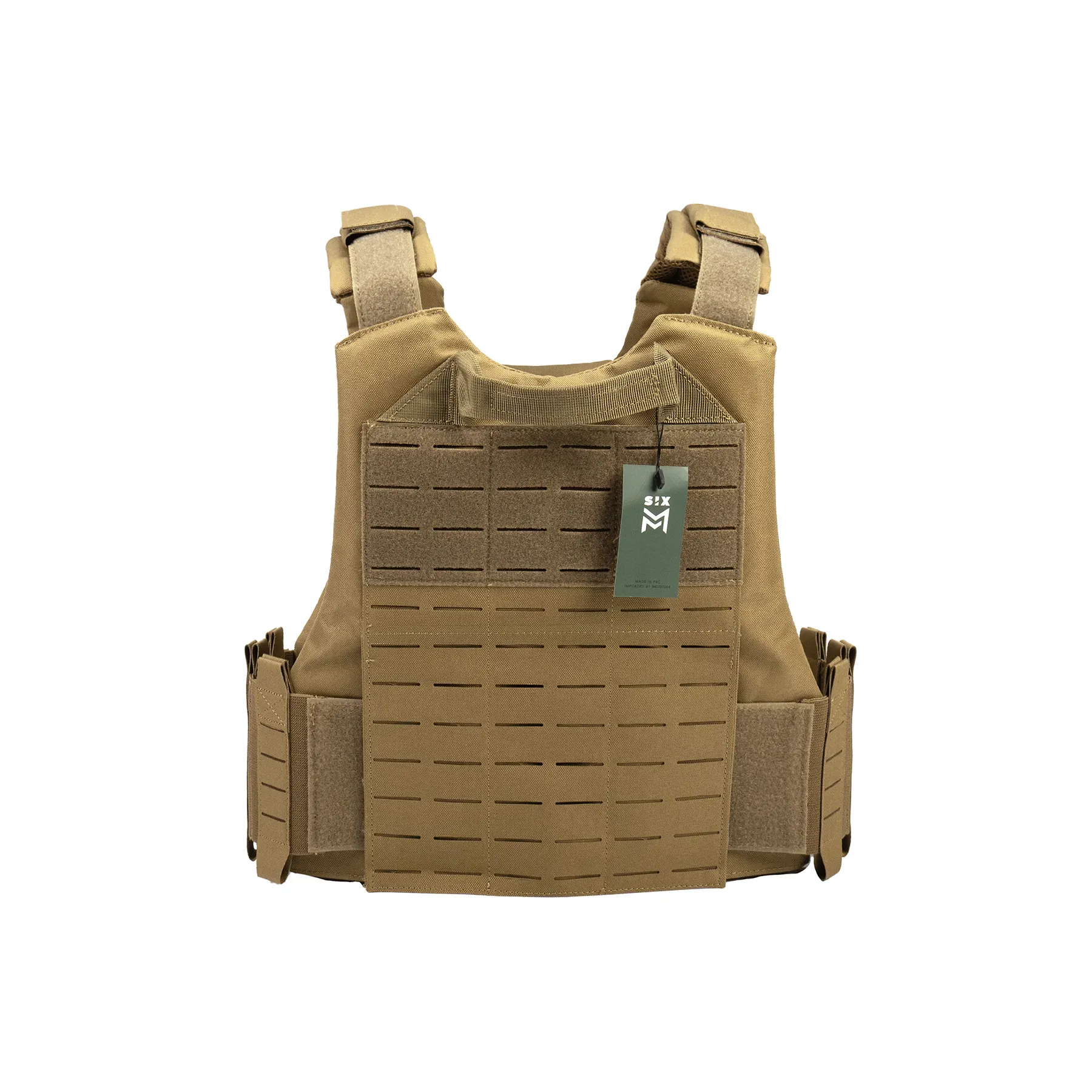 SixMM Plattenträger Tactical Vest CUV, Tan