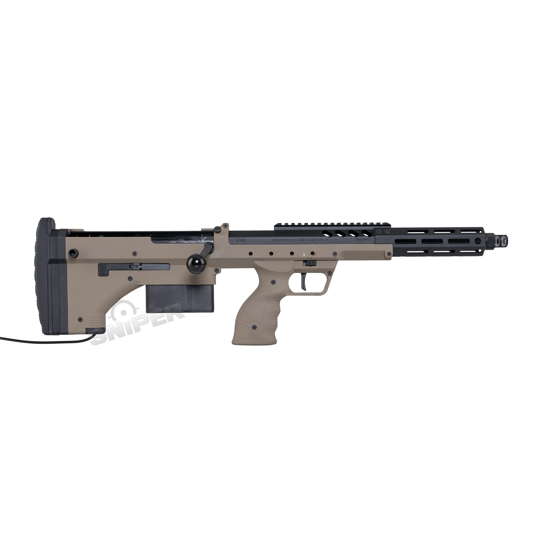 SAC x Mancraft Silverback SRS A2/M2 16 inch, FDE