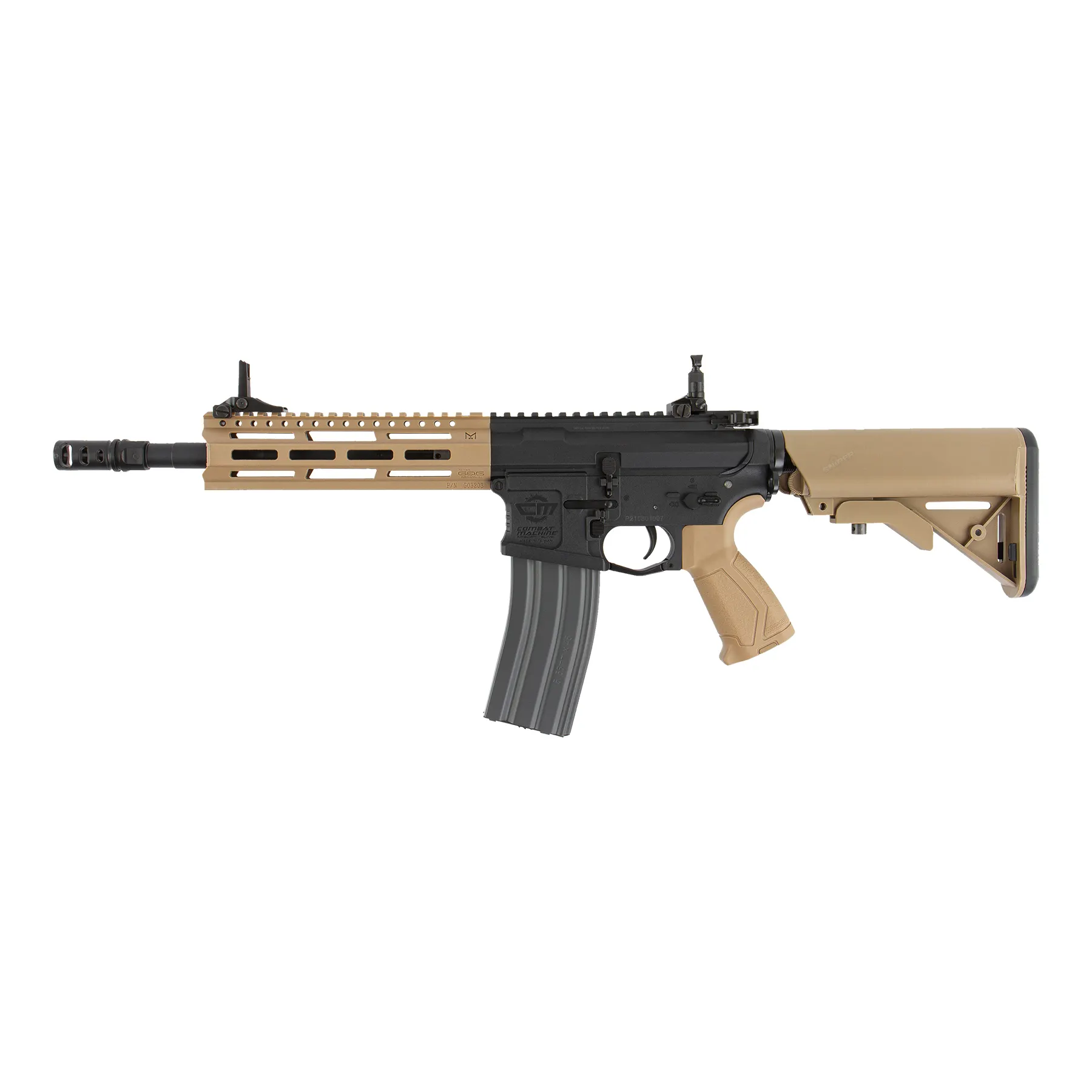 CM16 Raider 2.0 Tan, < 0,5Joule AEG
