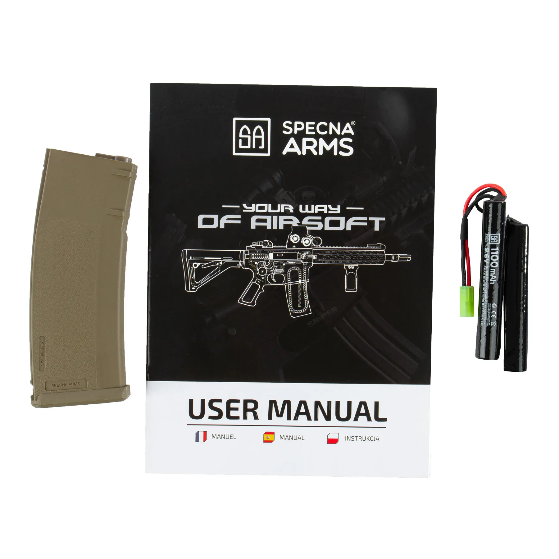 SA-C01 Core, Half Tan, < 0,5 Joule Softair Gewehr SA-C01 Core, Half Tan, < 0,5 Joule Softair Gewehr