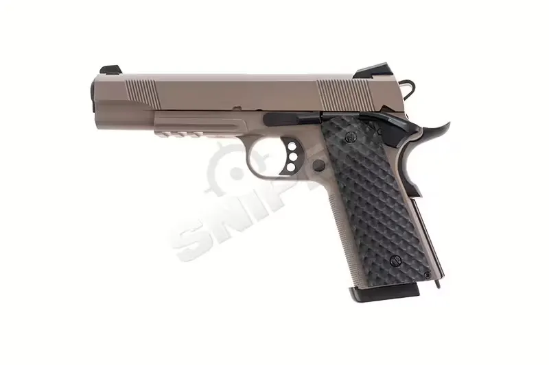 Raven 1911 MEU Railed GBB, Tan