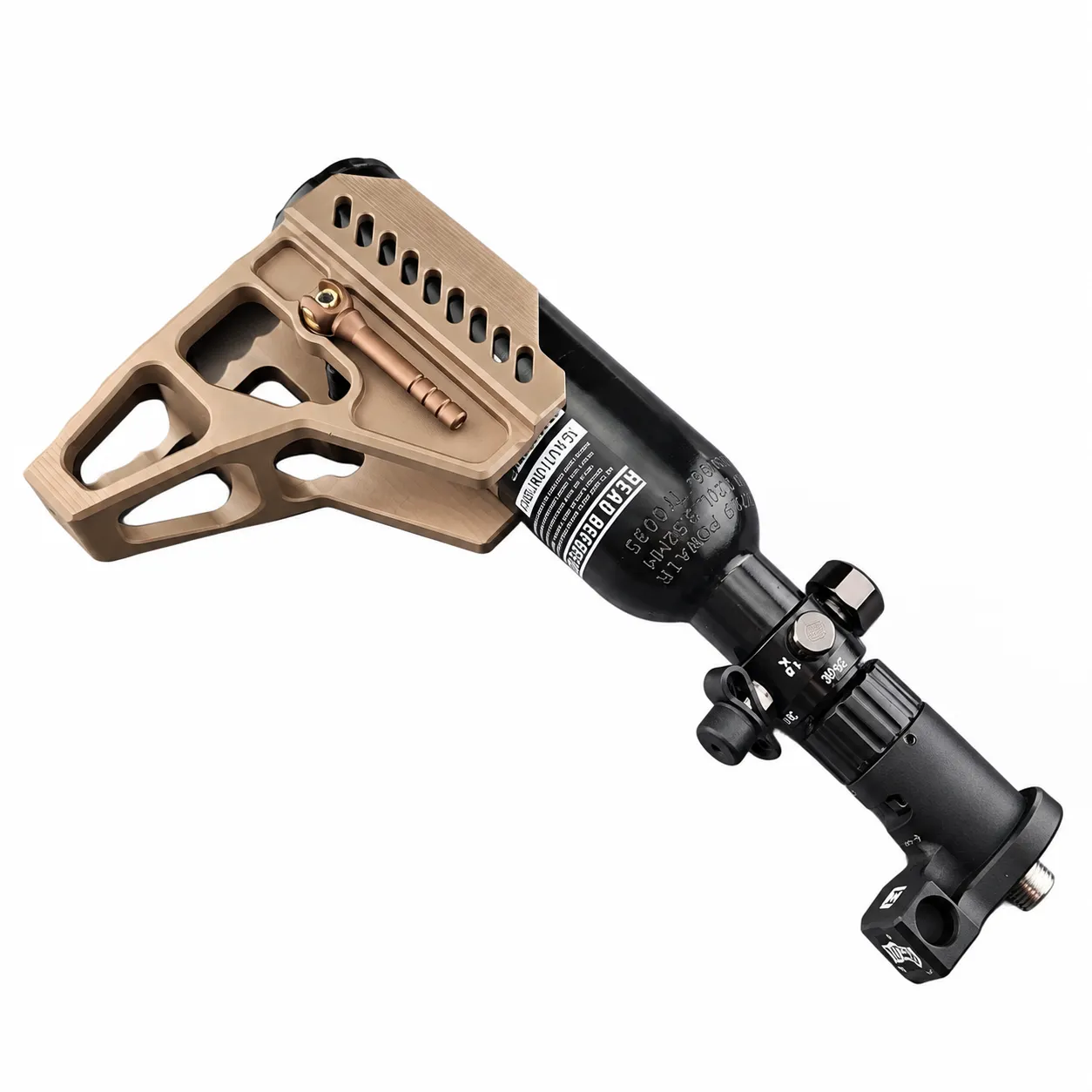 Mancraft x SAC MASS HPA Stock Gen3, Brown