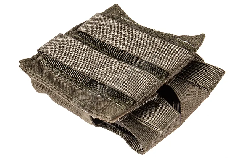 Dual Kydex Pistol Mag Pouch, Ranger Green