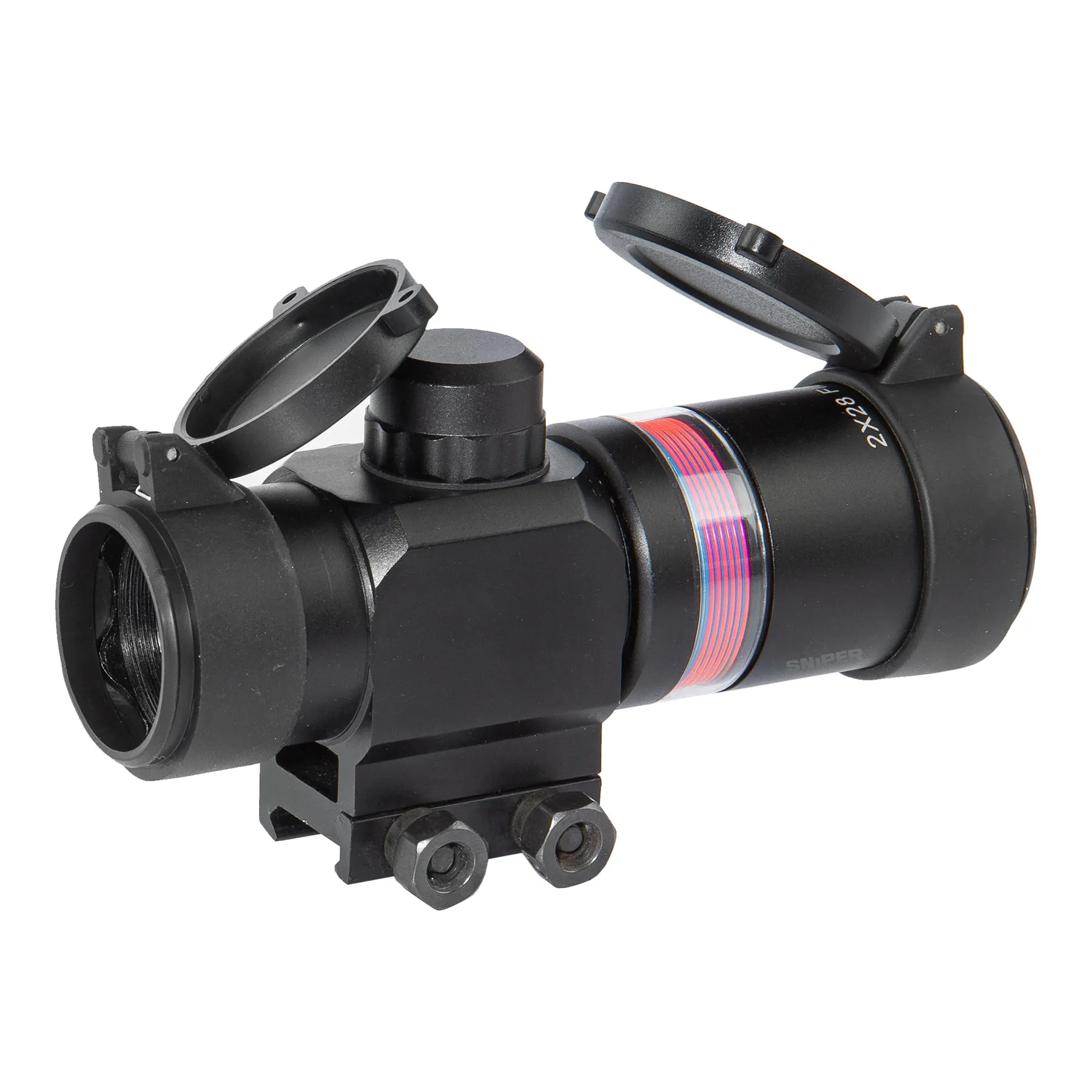 2x28 Red Solar Kompakt Zielfernrohr, Black 2x28 Red Solar Kompakt Zielfernrohr, Black