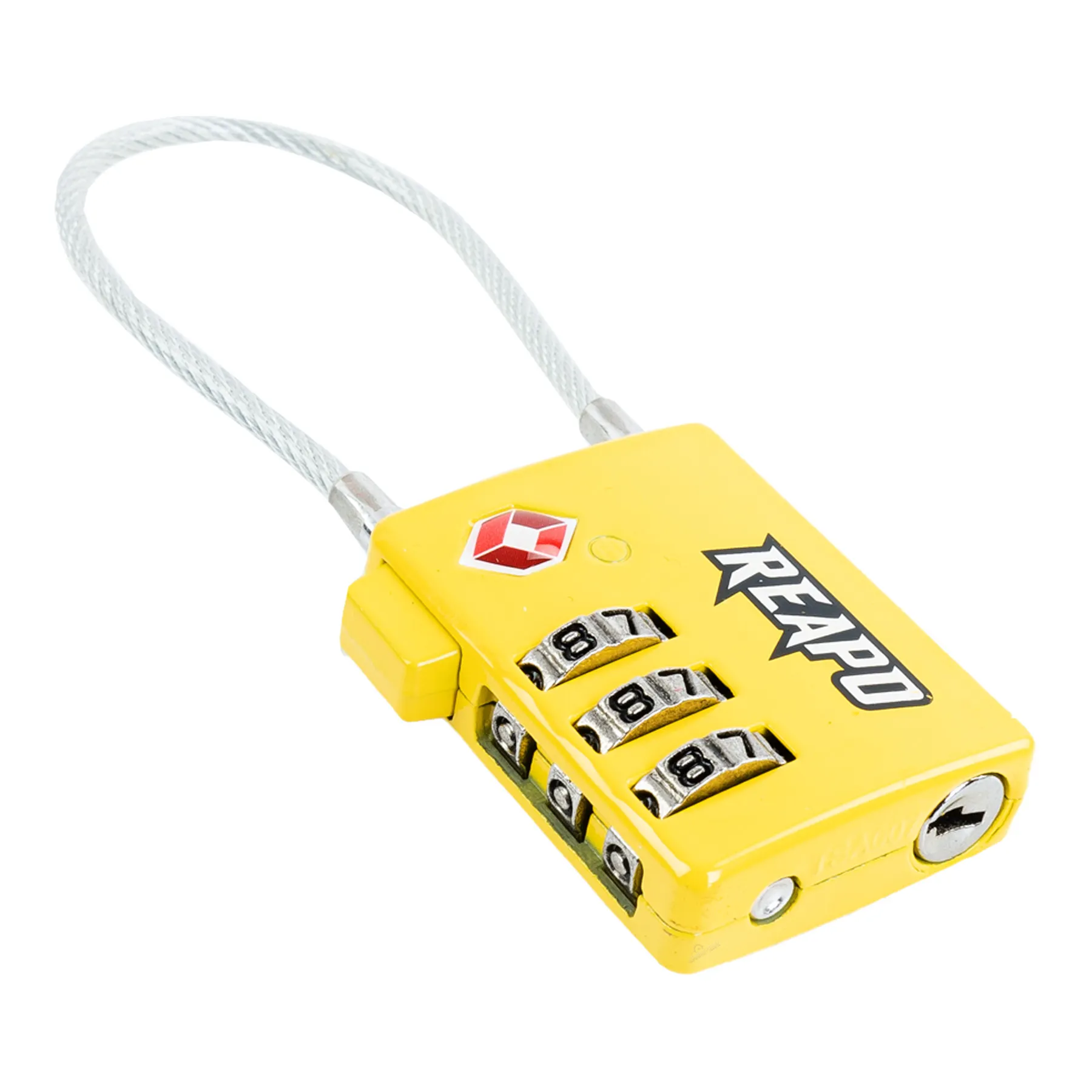 REAPO XL Zahlenschloss comfort TSA lock, Yellow