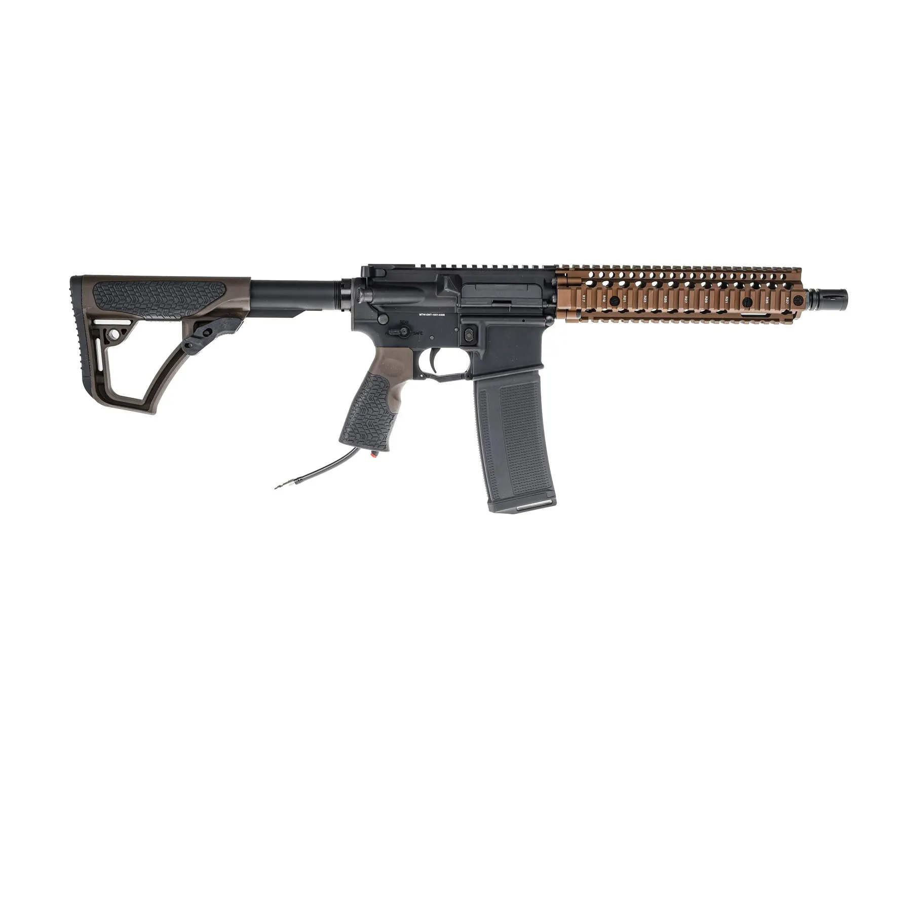 Wolverine MTW Daniel Defense MK18 RIS II Milspec HPA, Dualtone