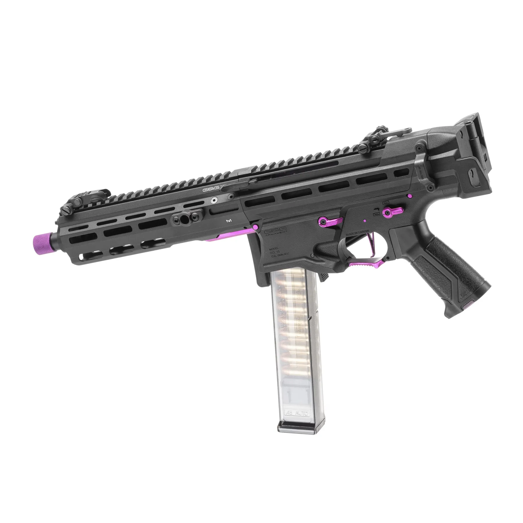 G&G PCC45 < 0,5 Joule AEG, Purple G&G PCC45 < 0,5 Joule AEG, Purple