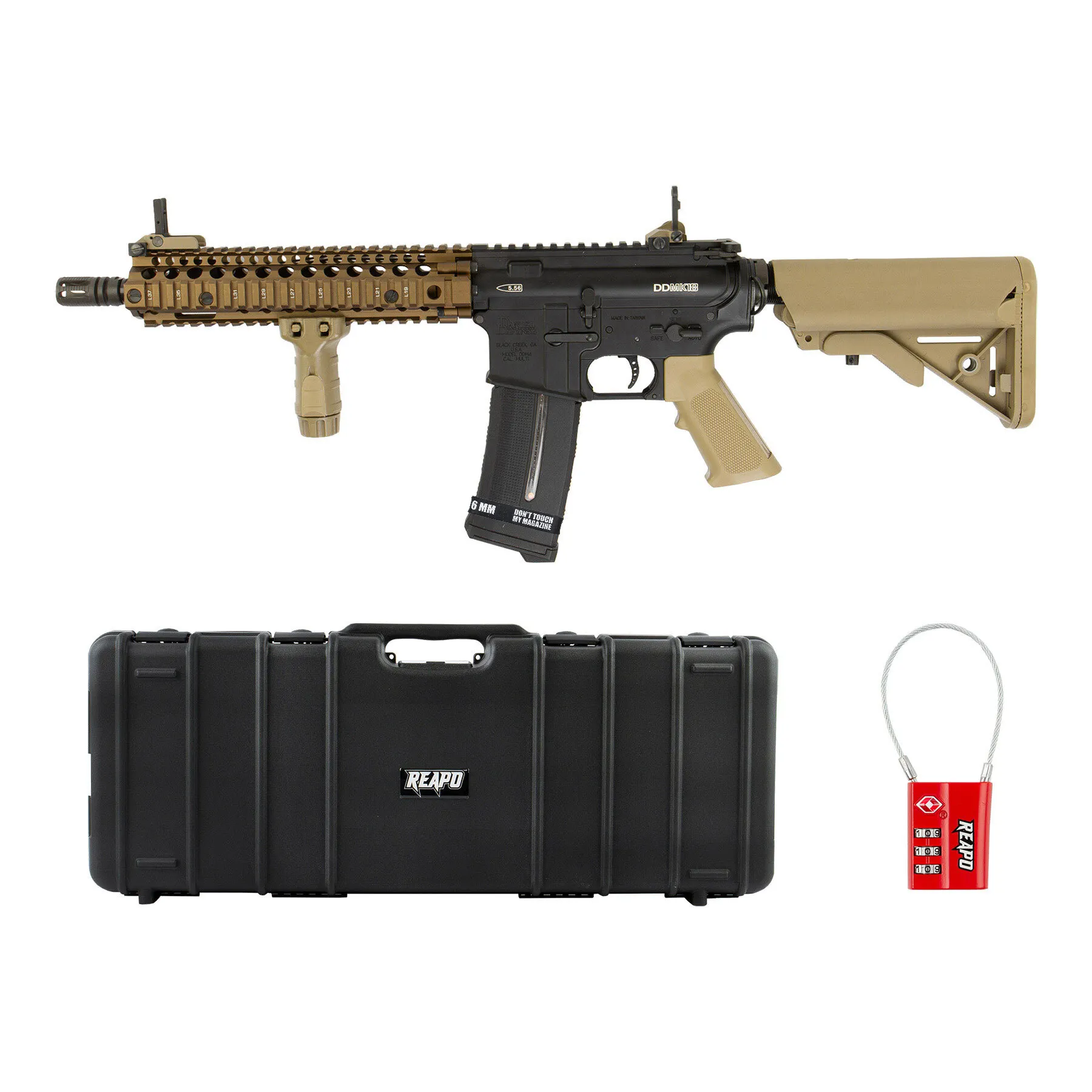 SAC Custom Daniel Defense MK18, (S)AEG