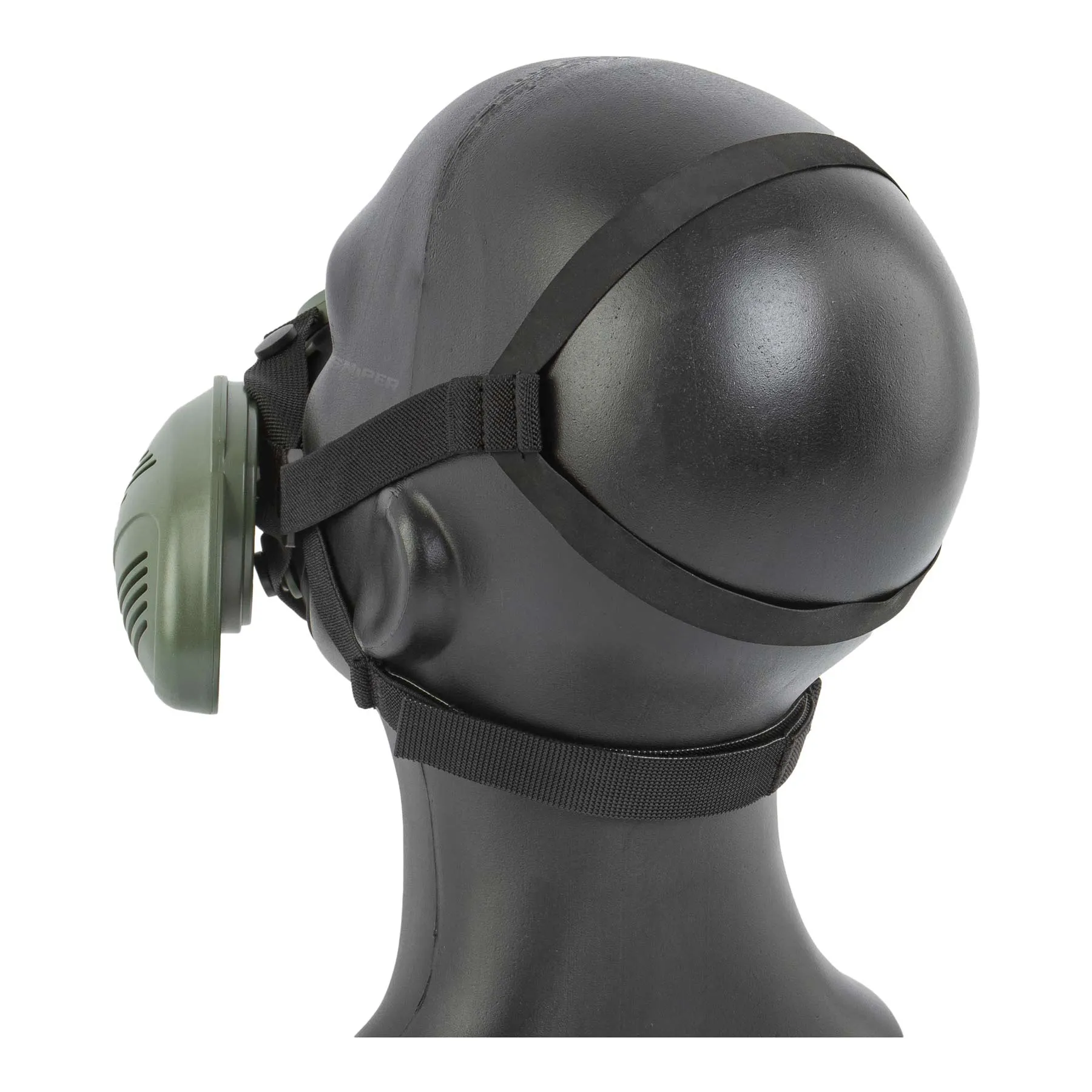 Respirator Face Mask, Green Respirator Face Mask, Green