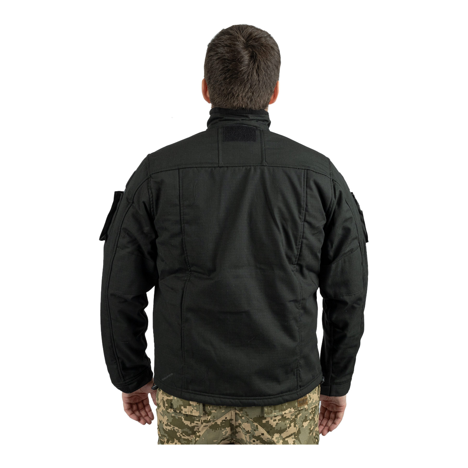 Combat Fleece Jacke, Schwarz