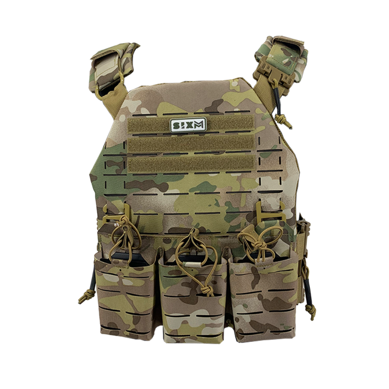 SixMM Plattenträger Tactical LLC, Camo