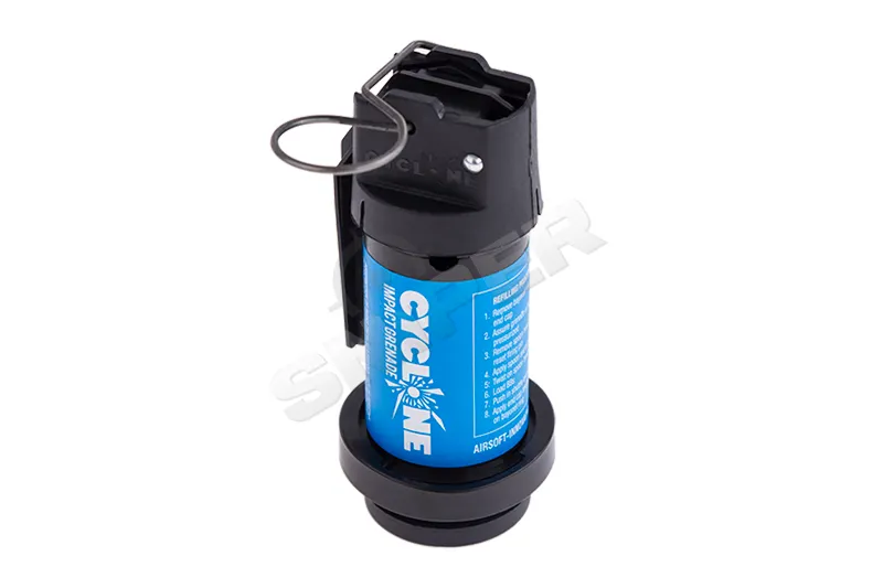 Cyclone Impact Grenade, Gas