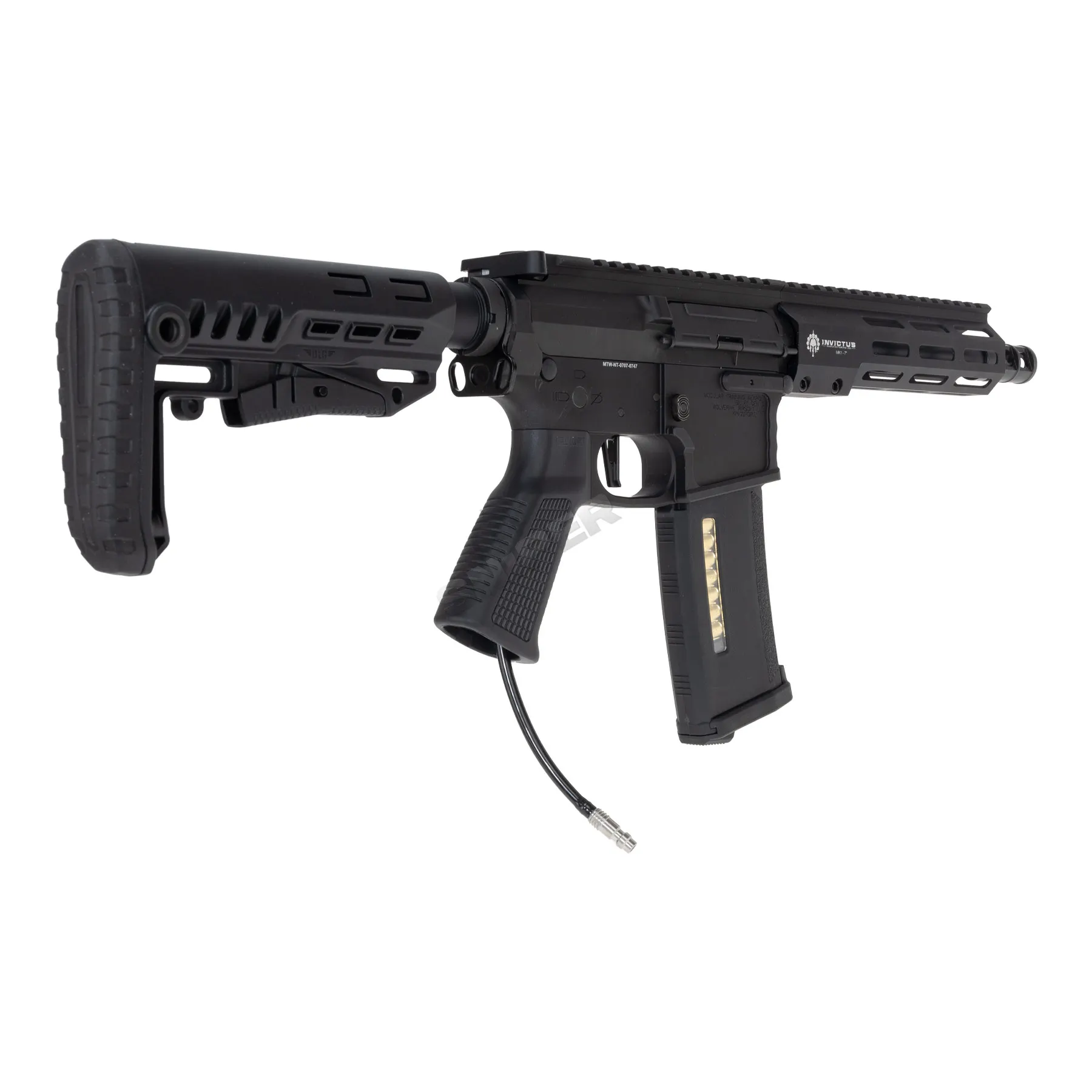 MTW Billet 7" Tactical Inferno Edition Gen. 3, Black