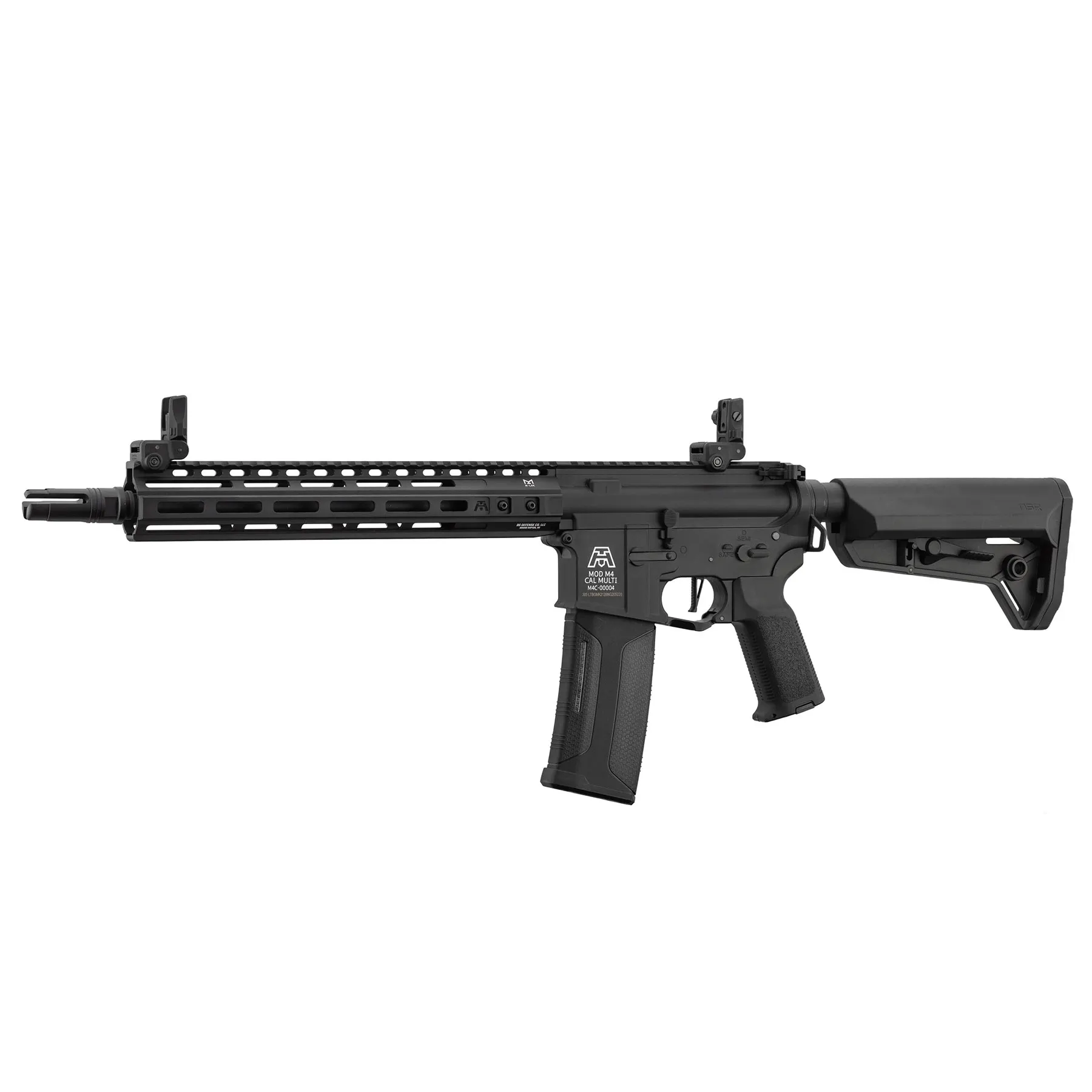 Einsteiger Set #1 - Lancer x BG MK2 12" Gen3 Nebula ETU (S)AEG, Black