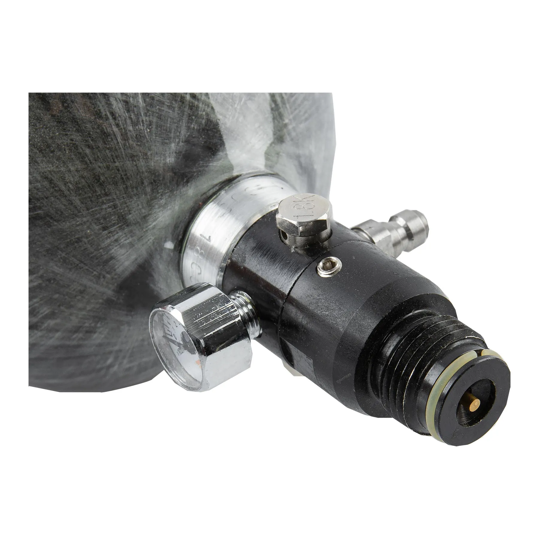 Carbon HPA Tank ink. Regulator, 1l, 4500 PSI Carbon HPA Tank ink. Regulator, 1l, 4500 PSI