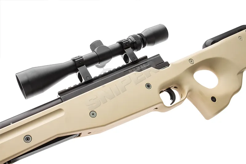 MB01 Sniper Rifle Full Set, Tan MB01 Sniper Rifle Full Set, Tan