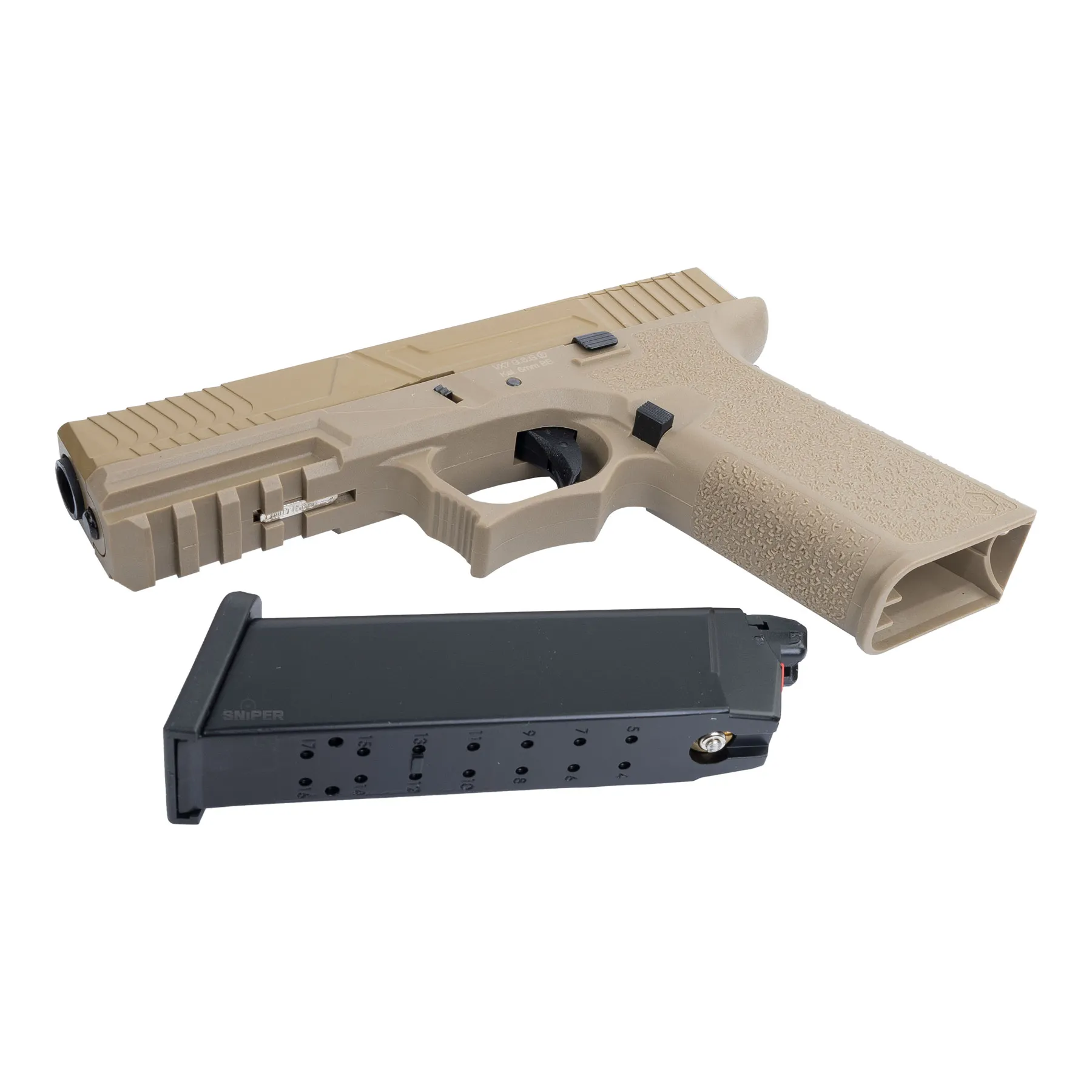 AW Custom VX7 Mod. 3 Precut GBB, FDE